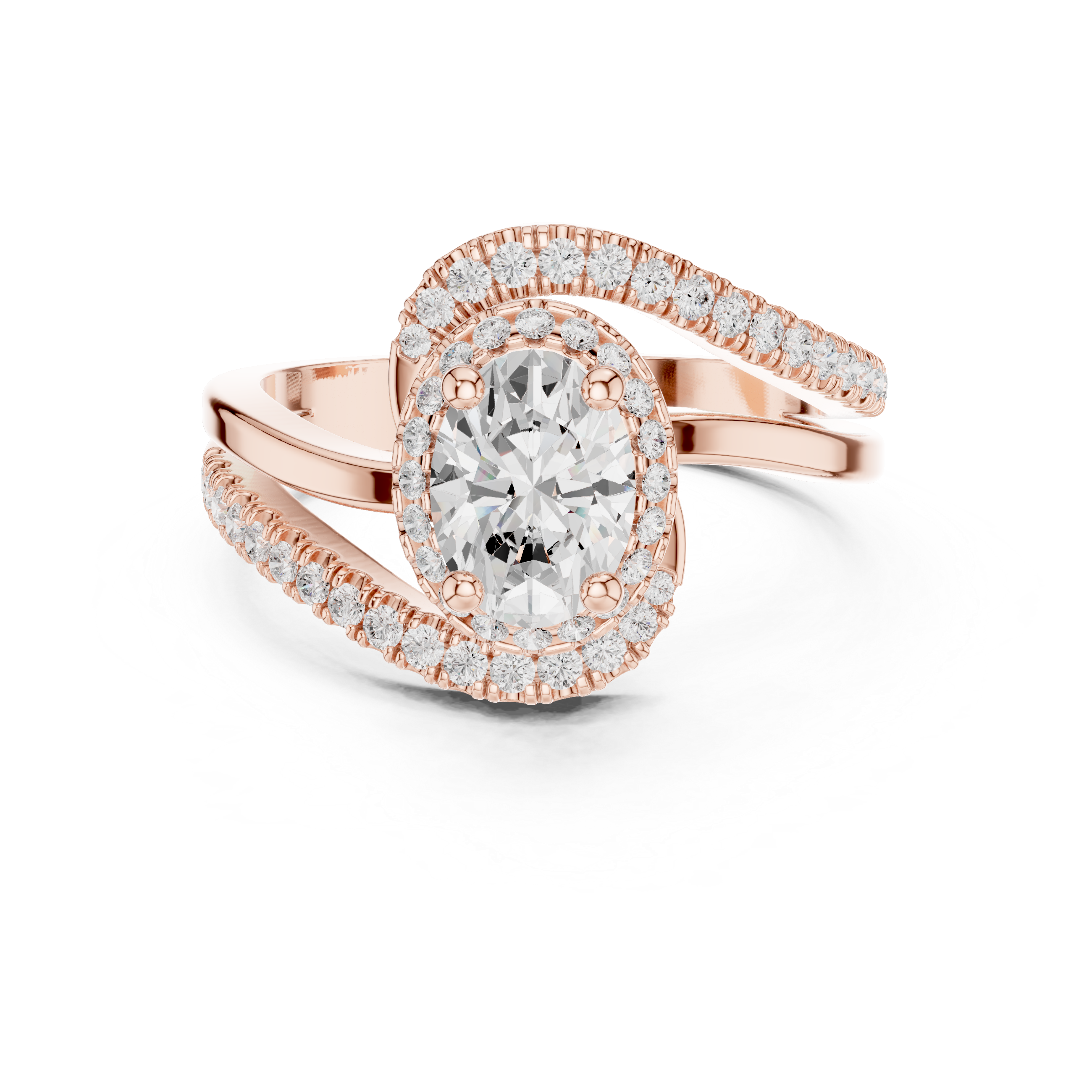 Promise ring with minimalist design.