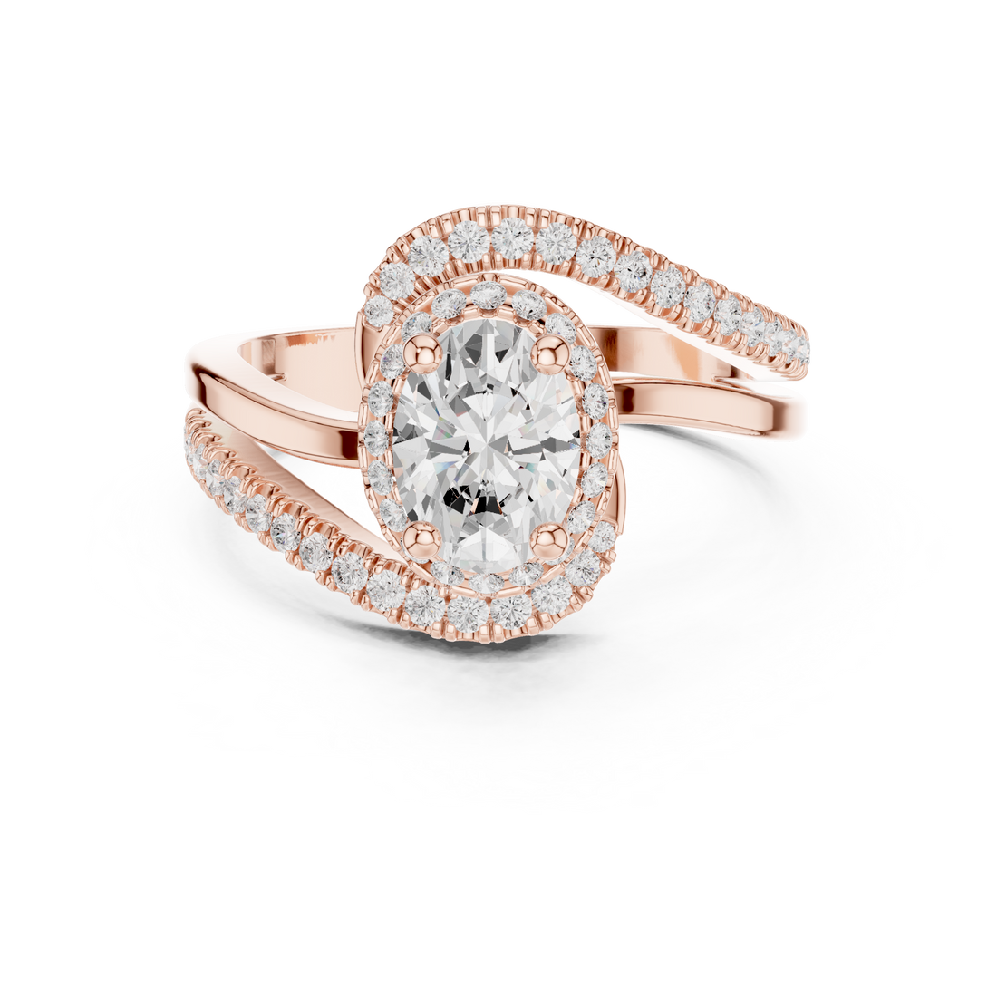 Promise ring with minimalist design.
