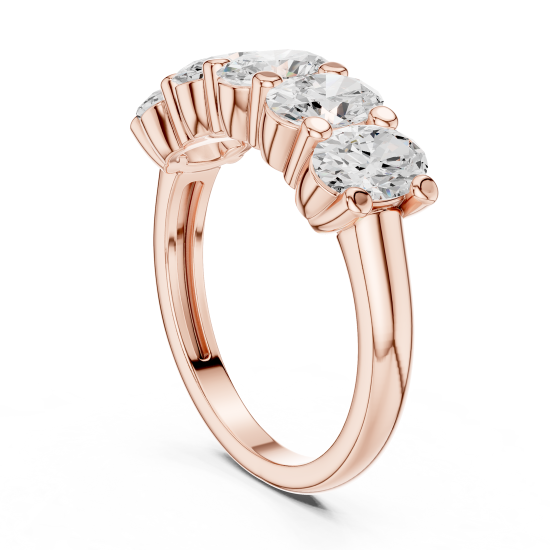 Diamond bangle with sparkling stones.