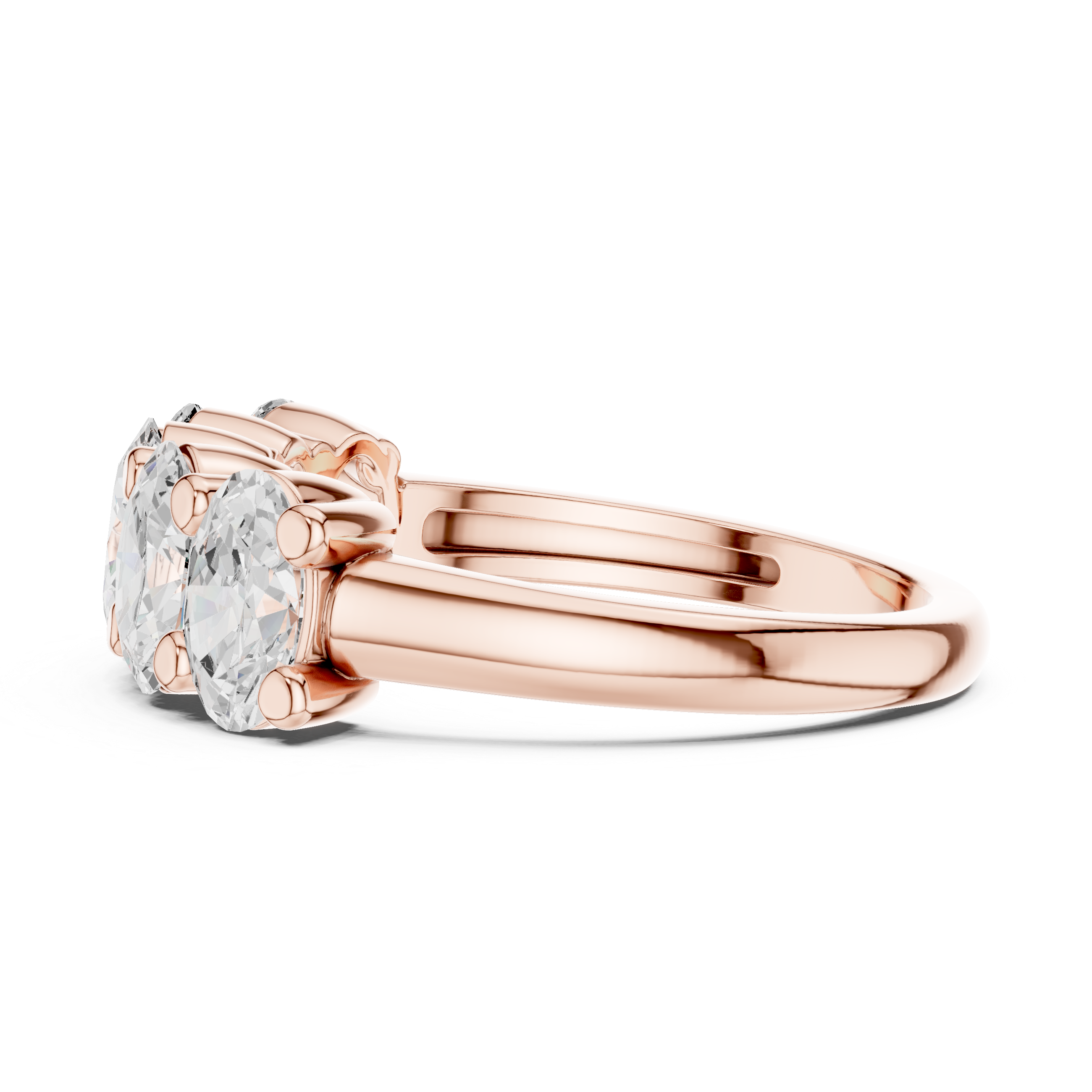 Slim stackable bangle bracelet.
