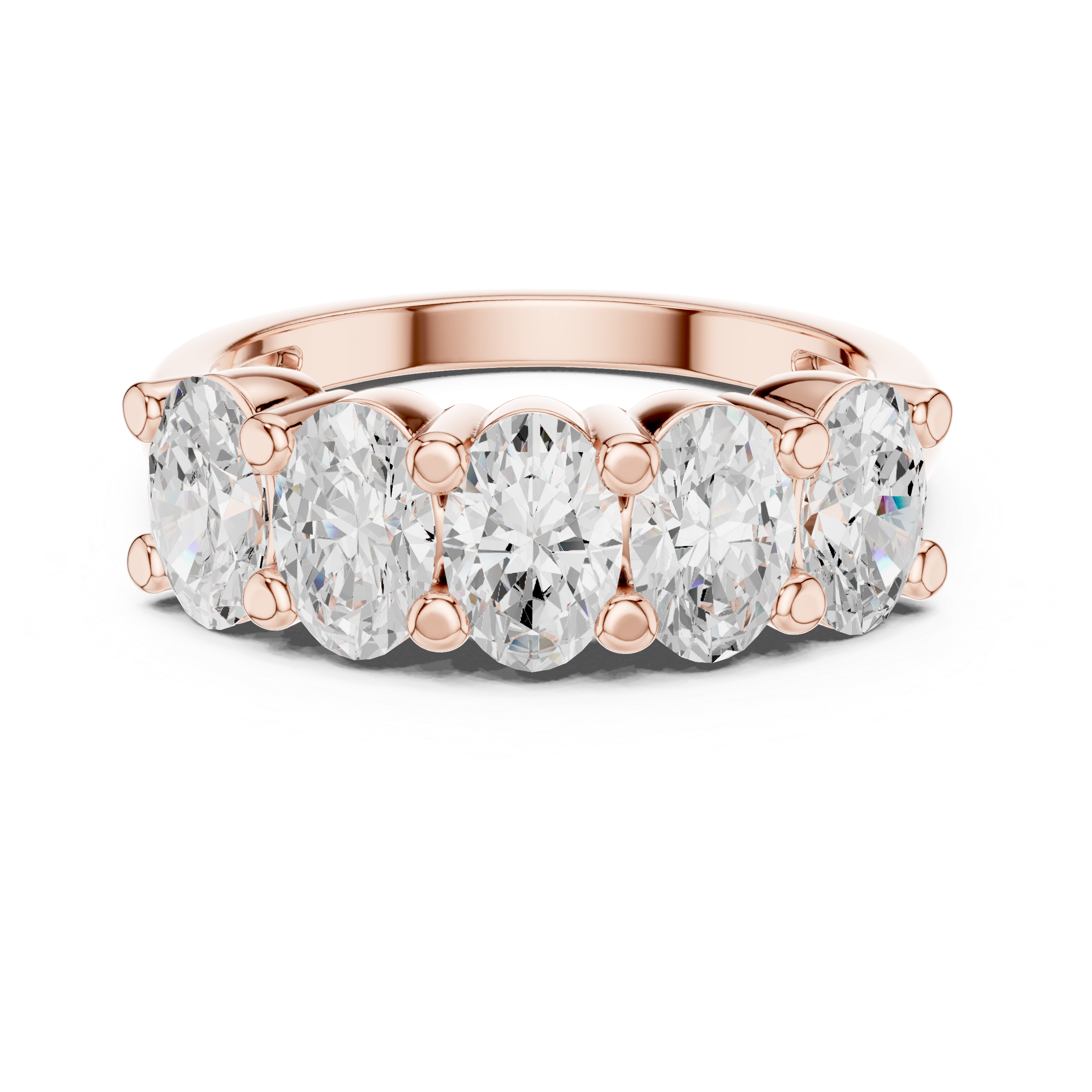 Gold bangle with smooth polished finish.