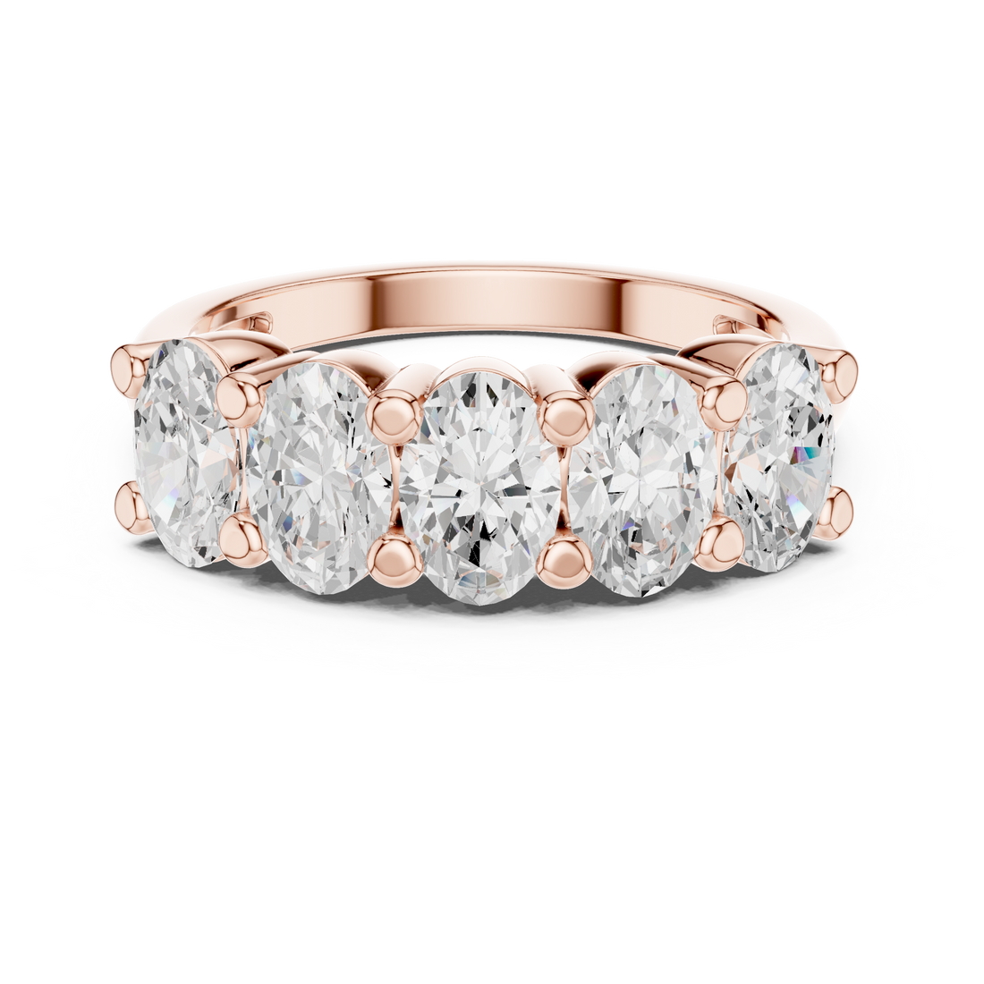Gold bangle with smooth polished finish.
