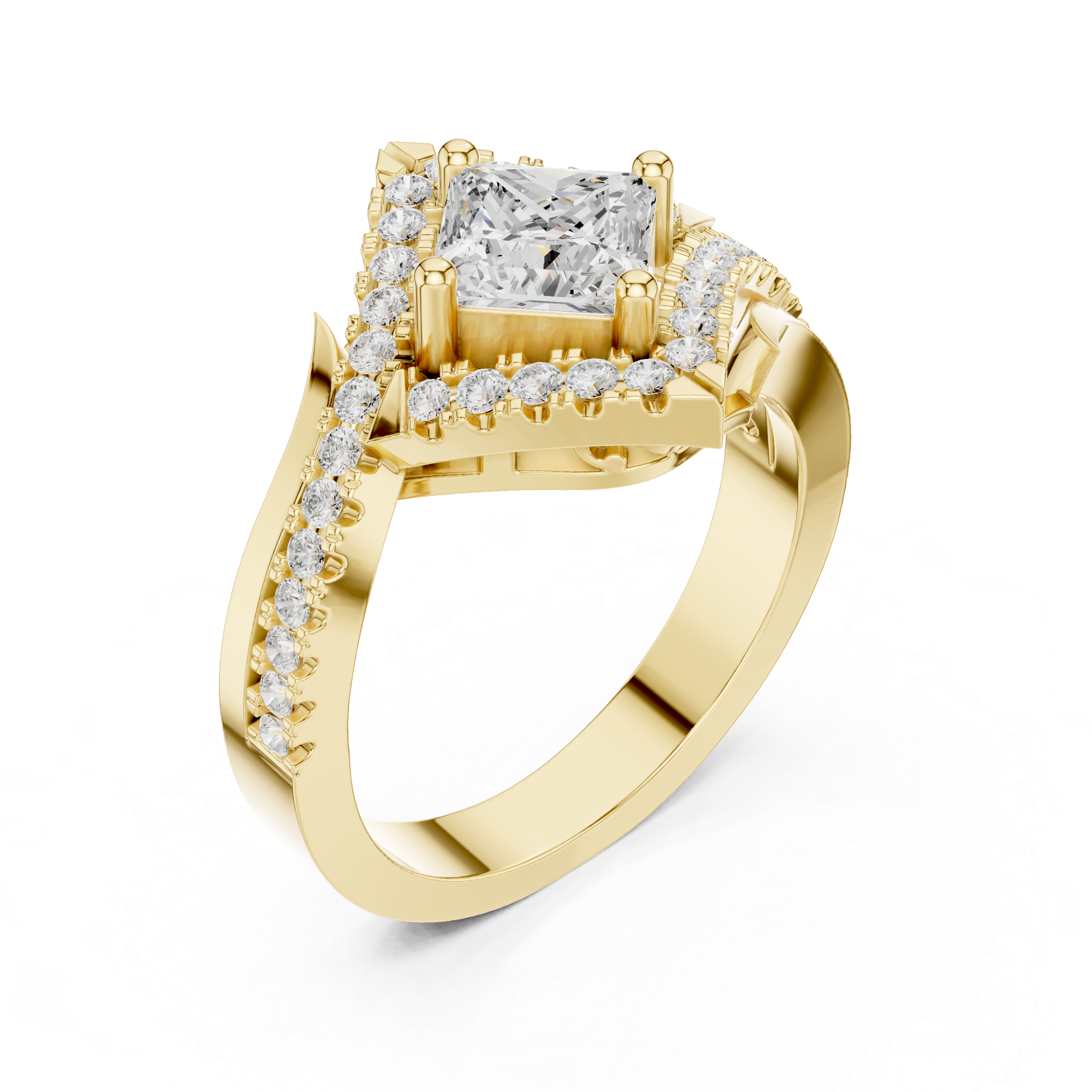 Classic plain toe ring in silver.