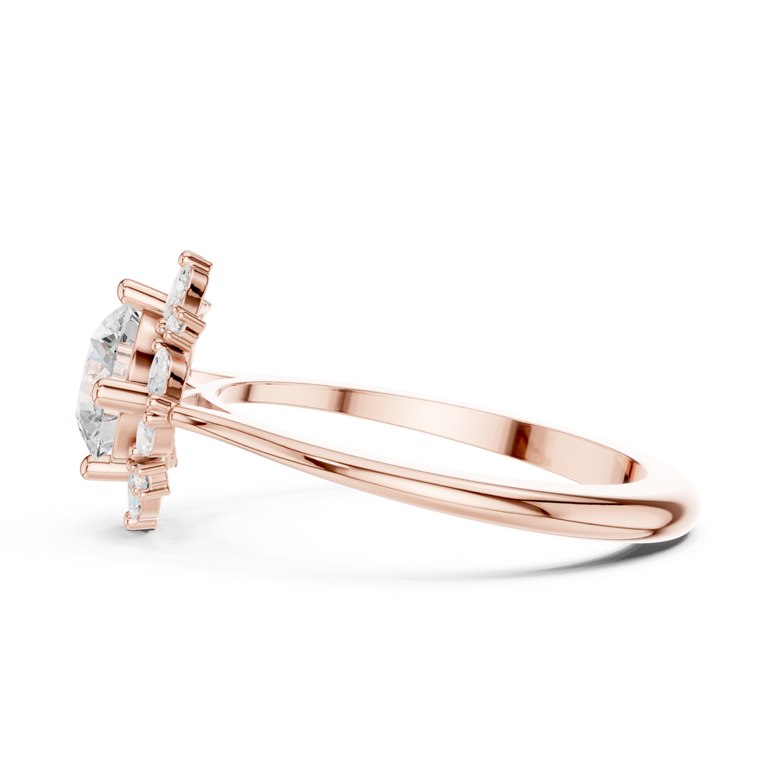Men's gemstone ring with rectangular stone.
