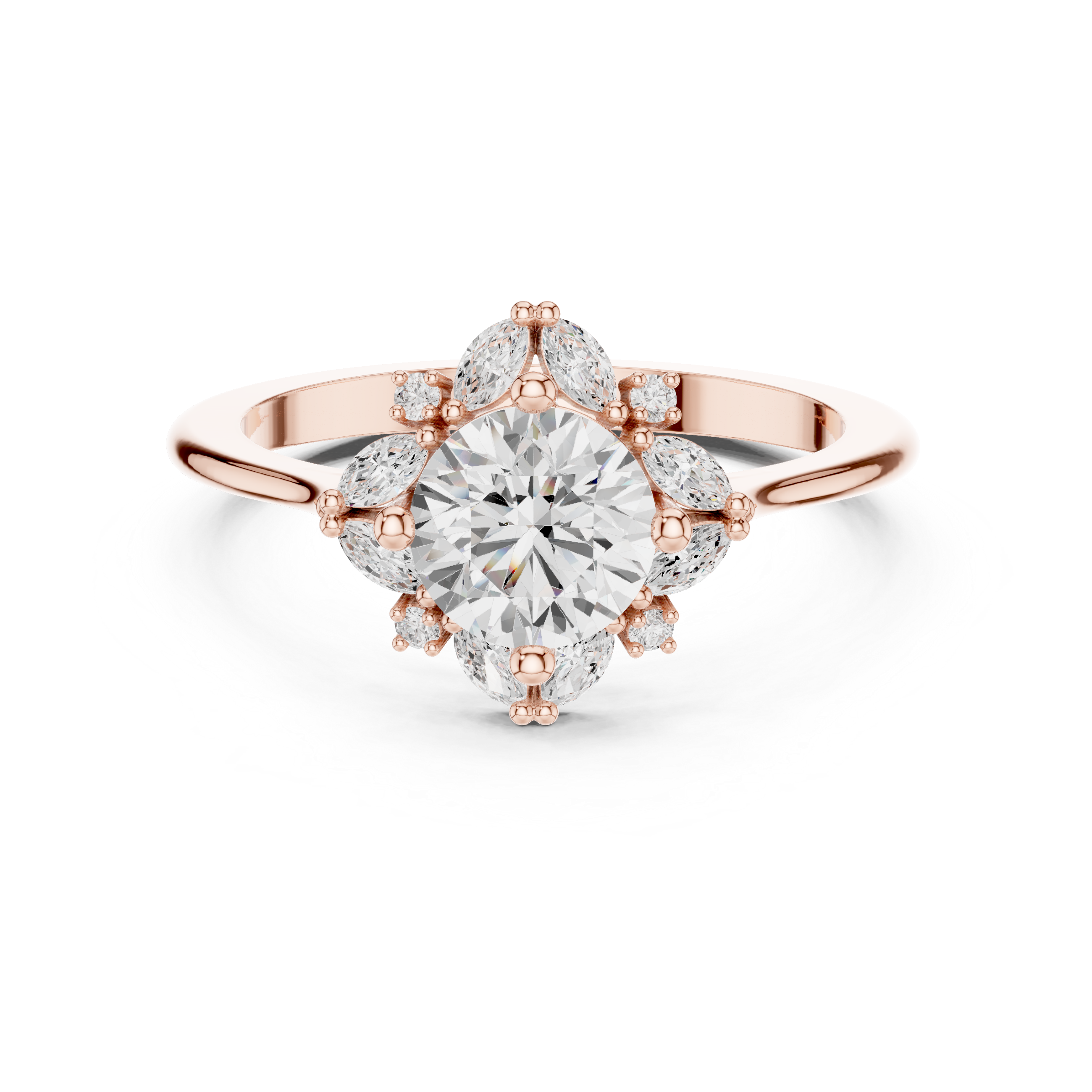 Classic men's signet ring with engraving.