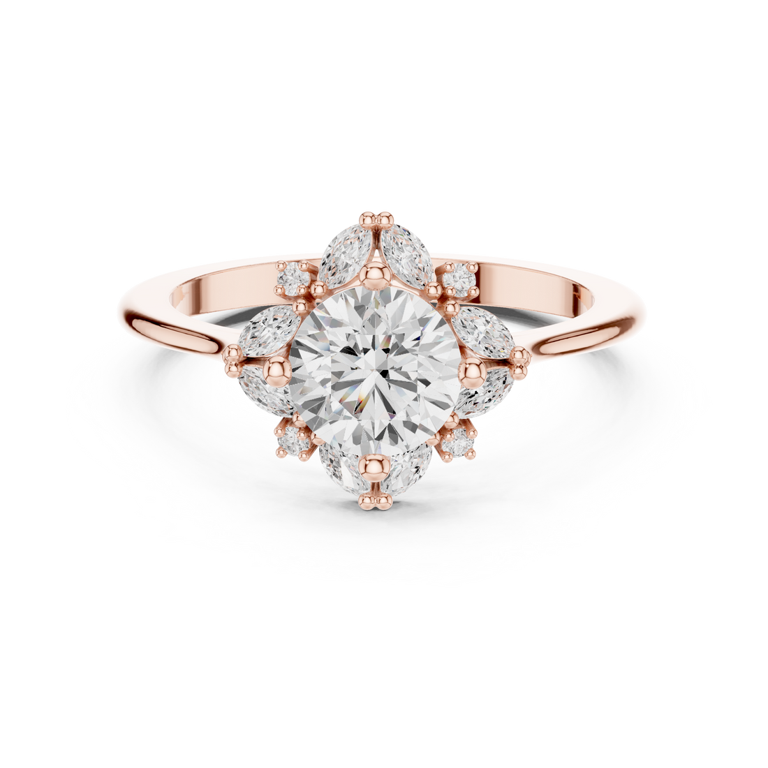 Classic men's signet ring with engraving.