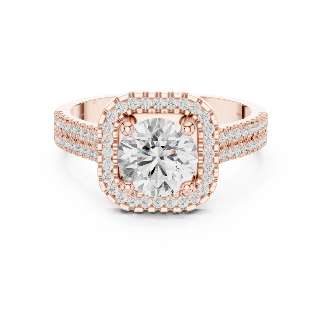 Adjustable open ring with modern look.