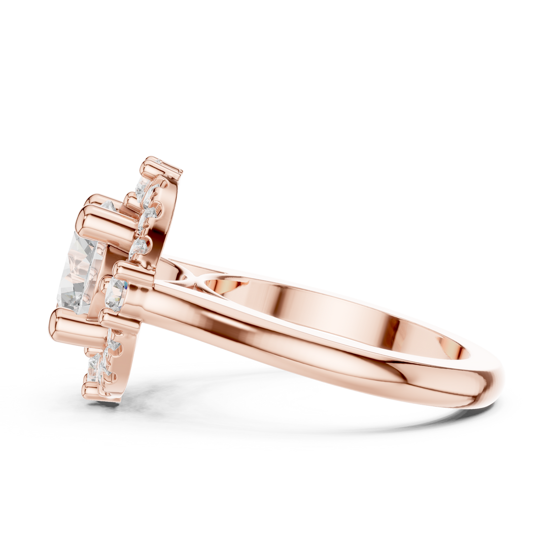 Link bracelet with bold metal segments.