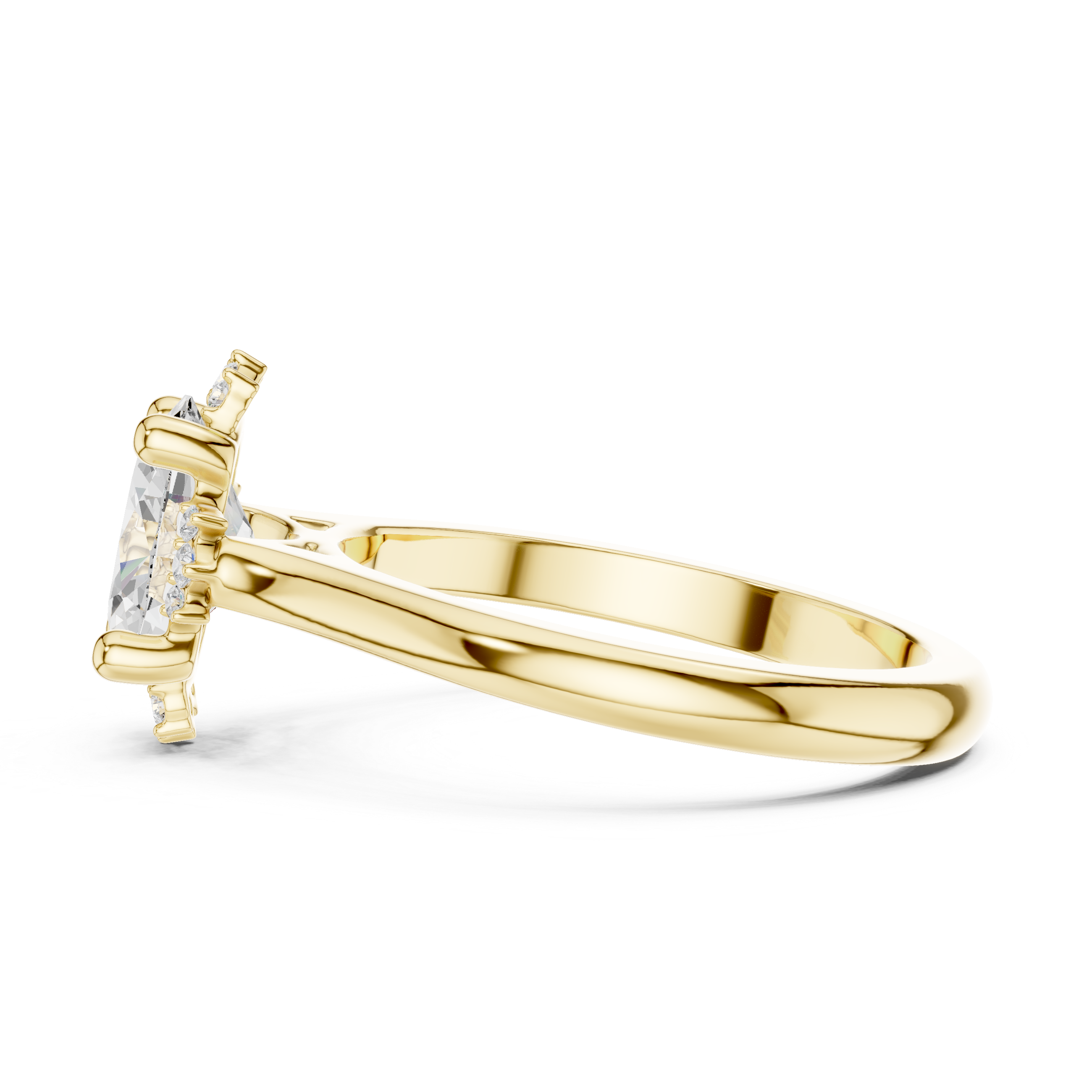 Bar charm necklace with minimalist design.