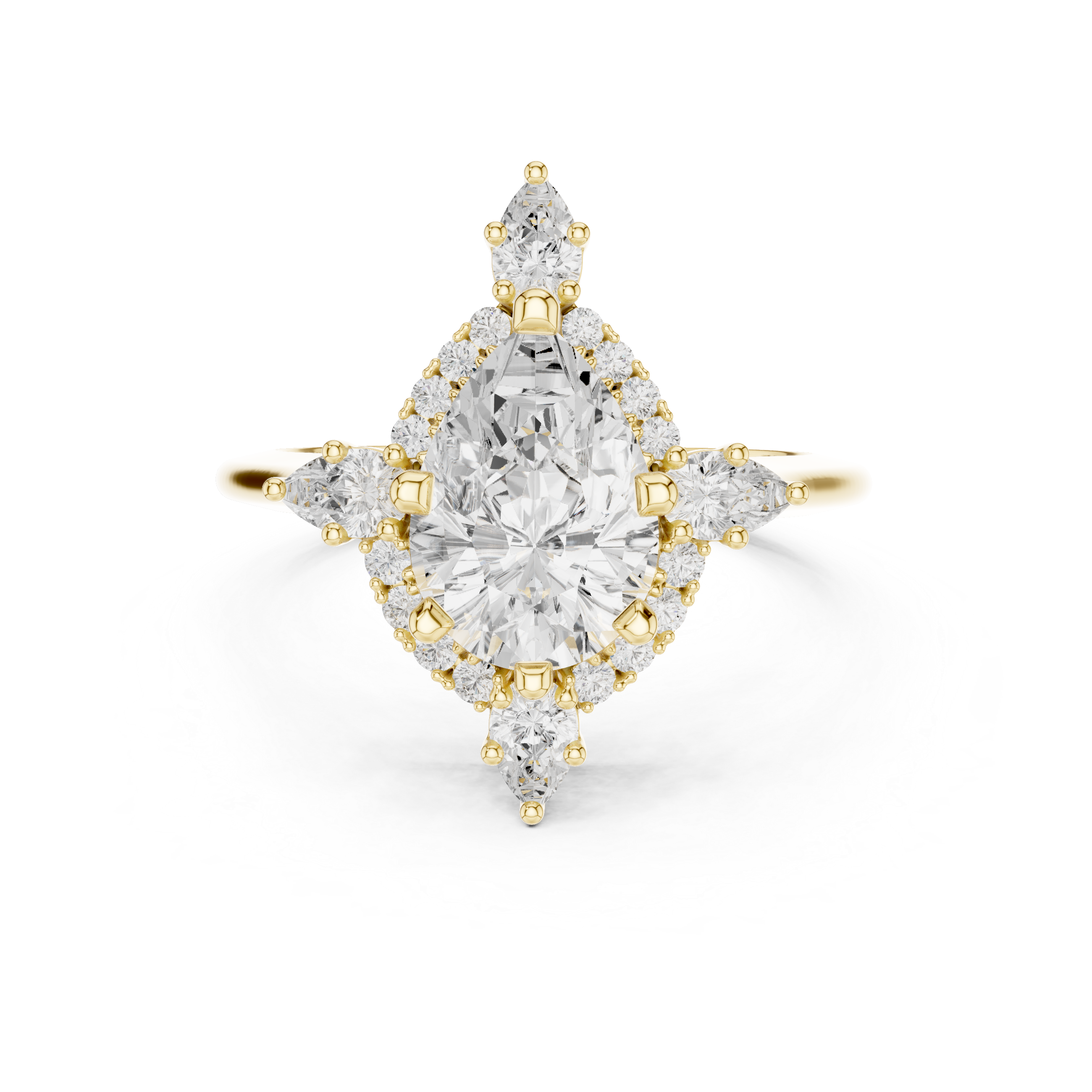 Bridal choker necklace with heavy detailing.