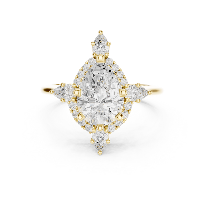 Bridal choker necklace with heavy detailing.