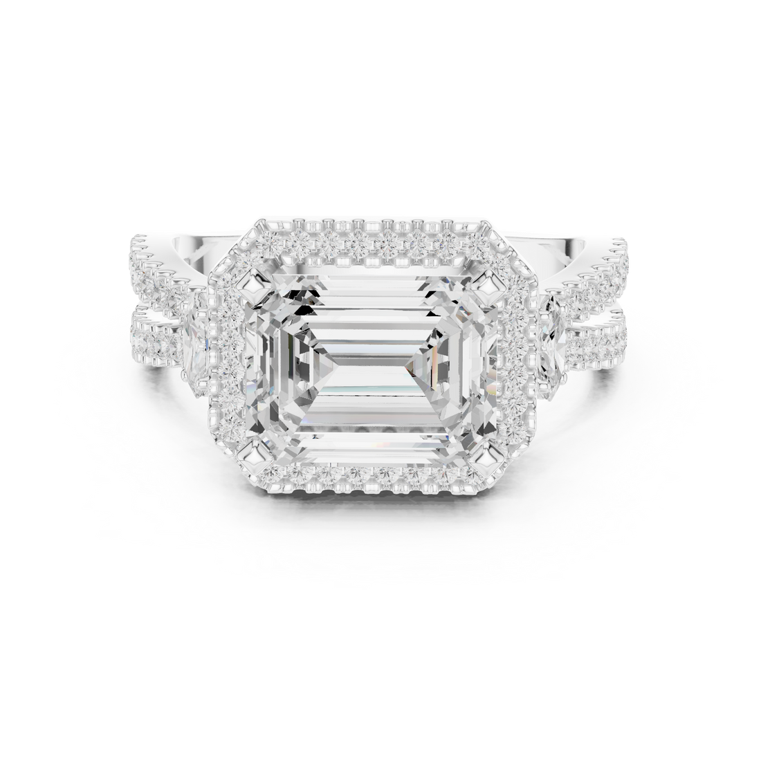 Plain silver toe ring with smooth band.