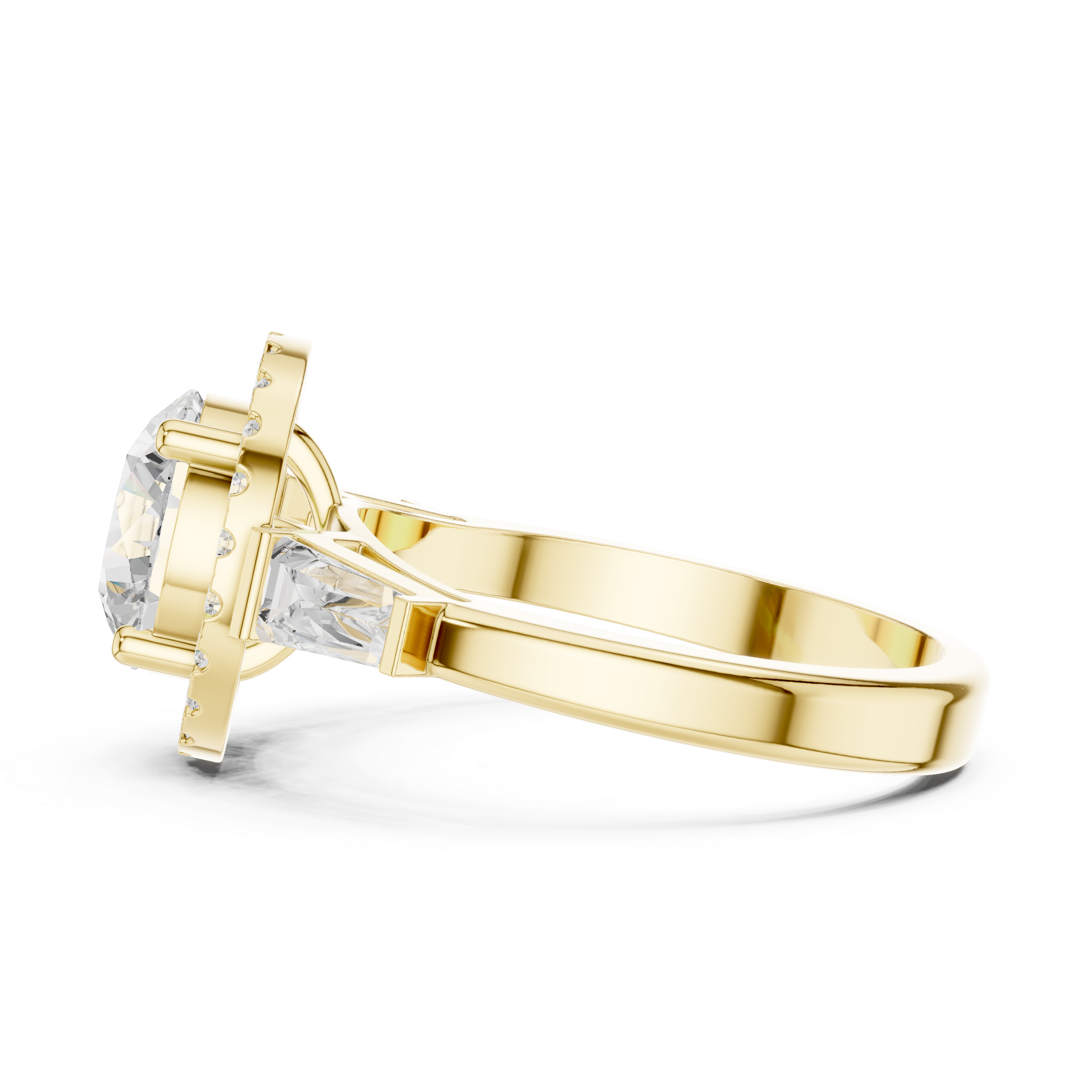 Beaded bracelet with smooth metal beads.