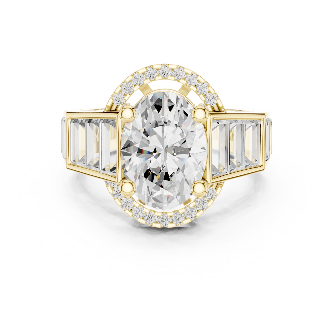 Anniversary band with sparkling accents.