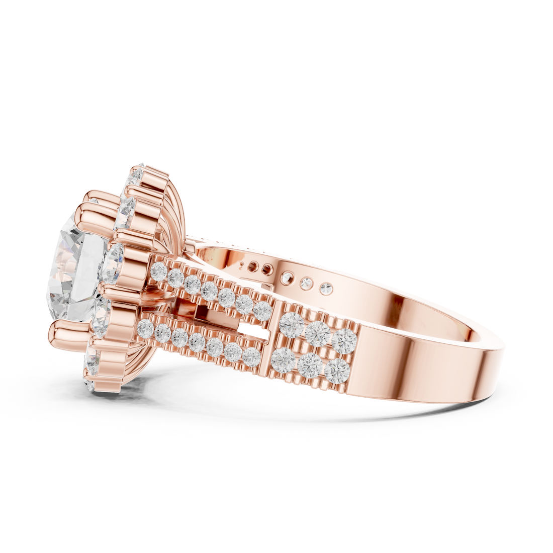 Pearl stud earrings with elegant style.
