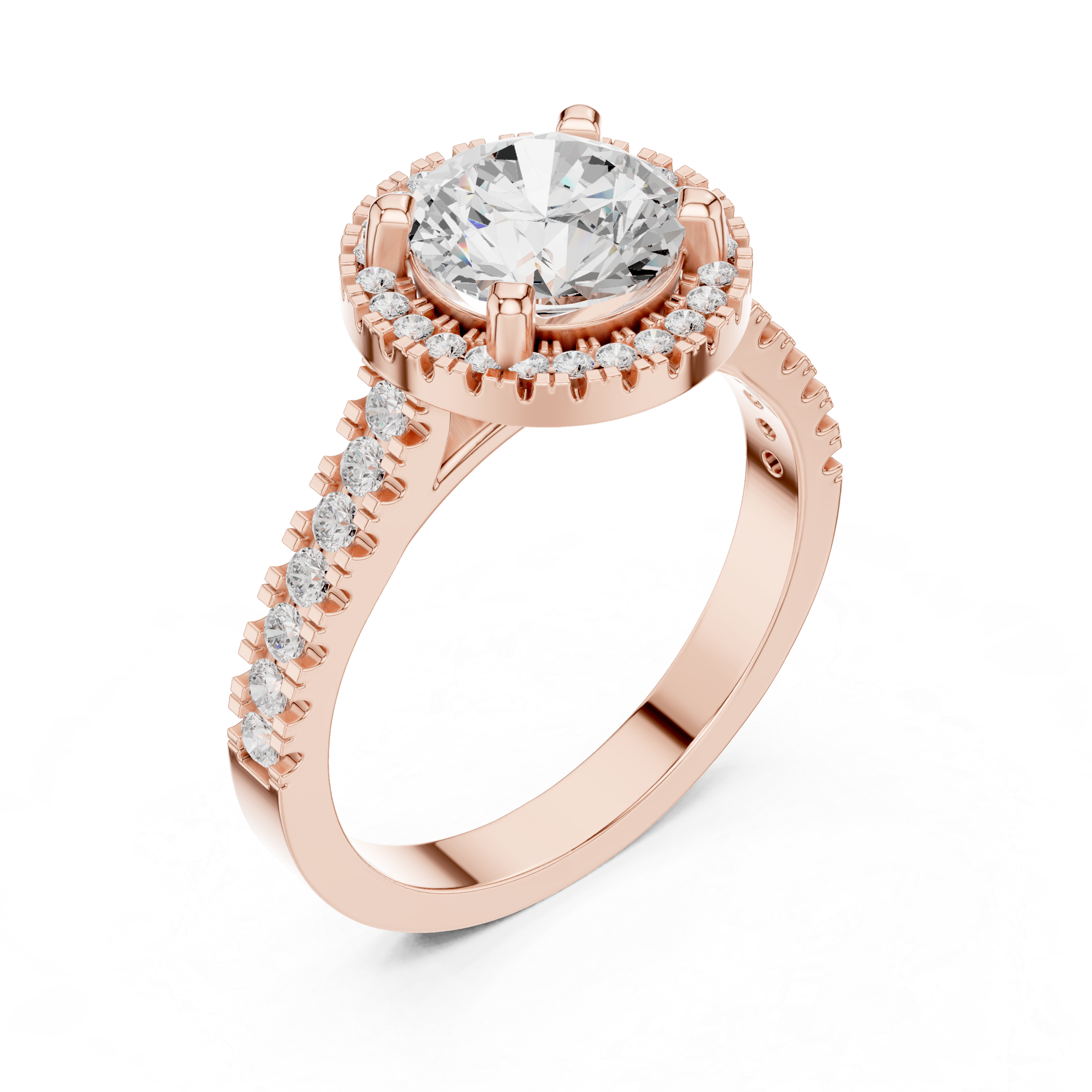 Engraved bangle with floral patterns.