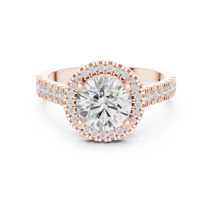 Gold bangle with glossy polished finish.