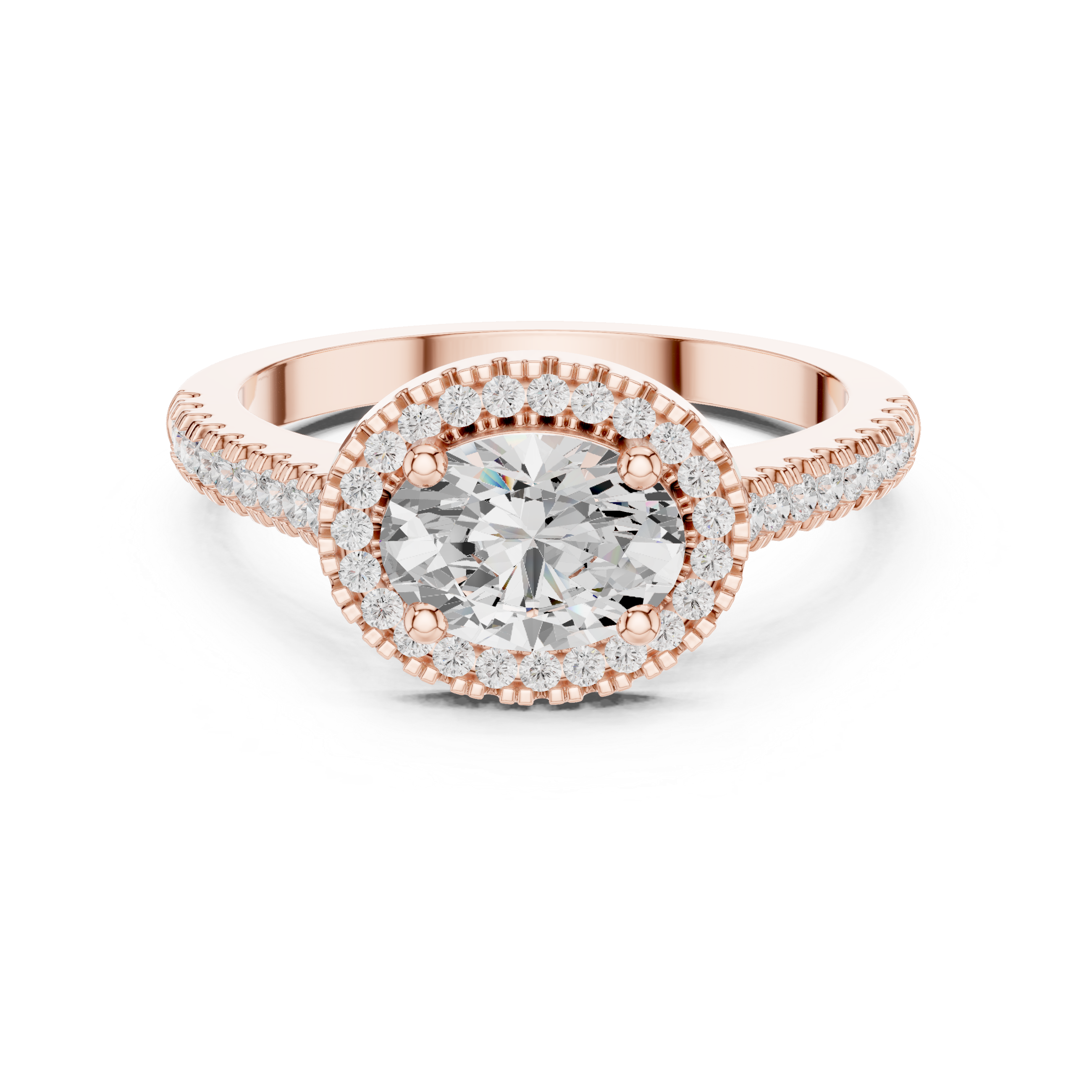Colored gemstone toe ring with shine.