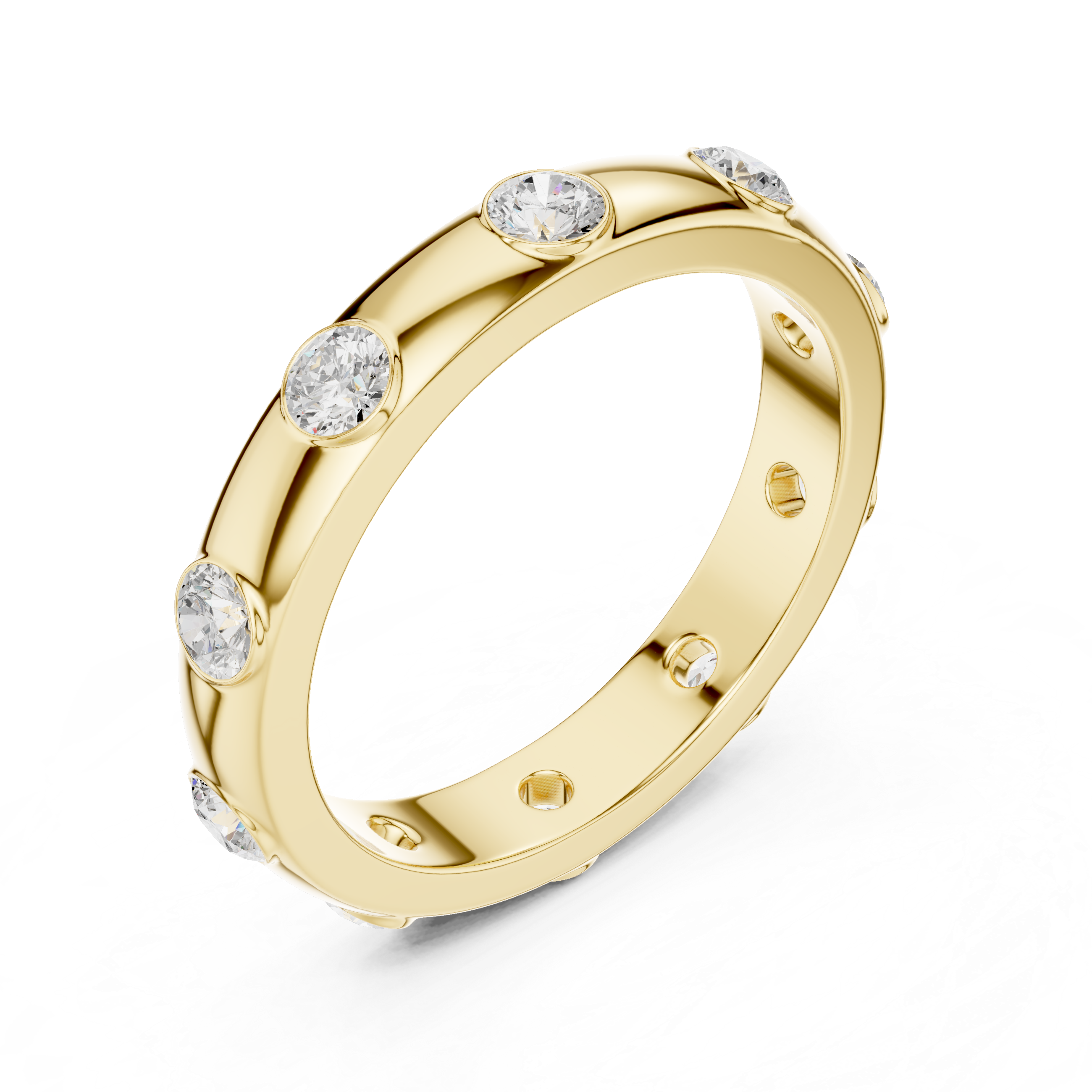 Modern bar earrings with straight-line design.