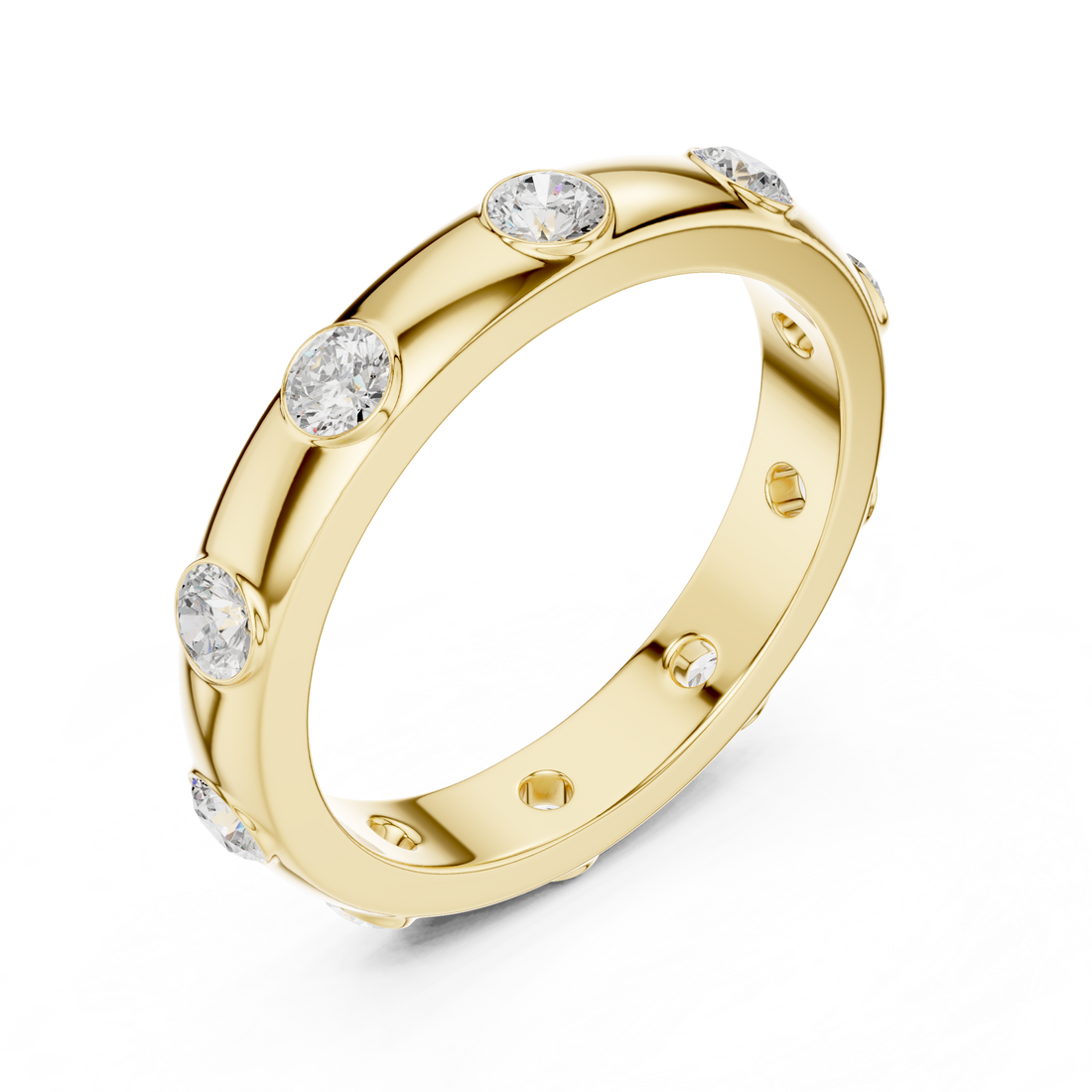 Modern bar earrings with straight-line design.