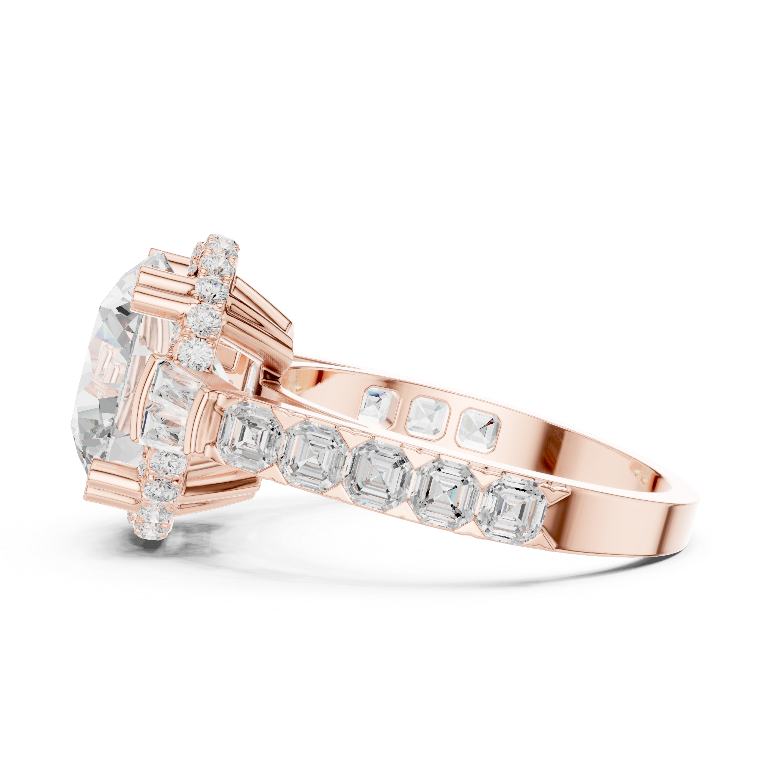 Diamond tennis bracelet with uniform sparkle.