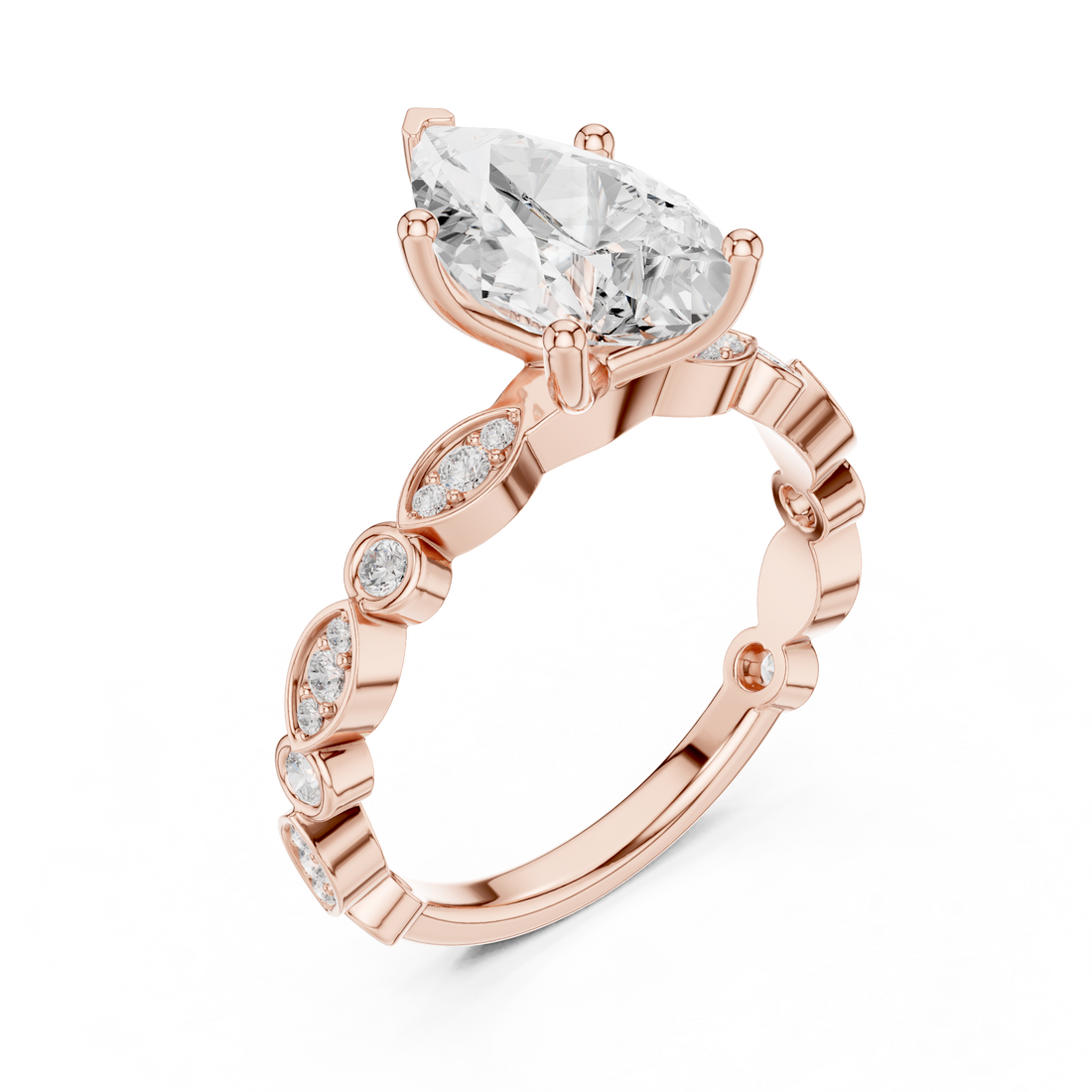 Classic diamond tennis bracelet with shine.