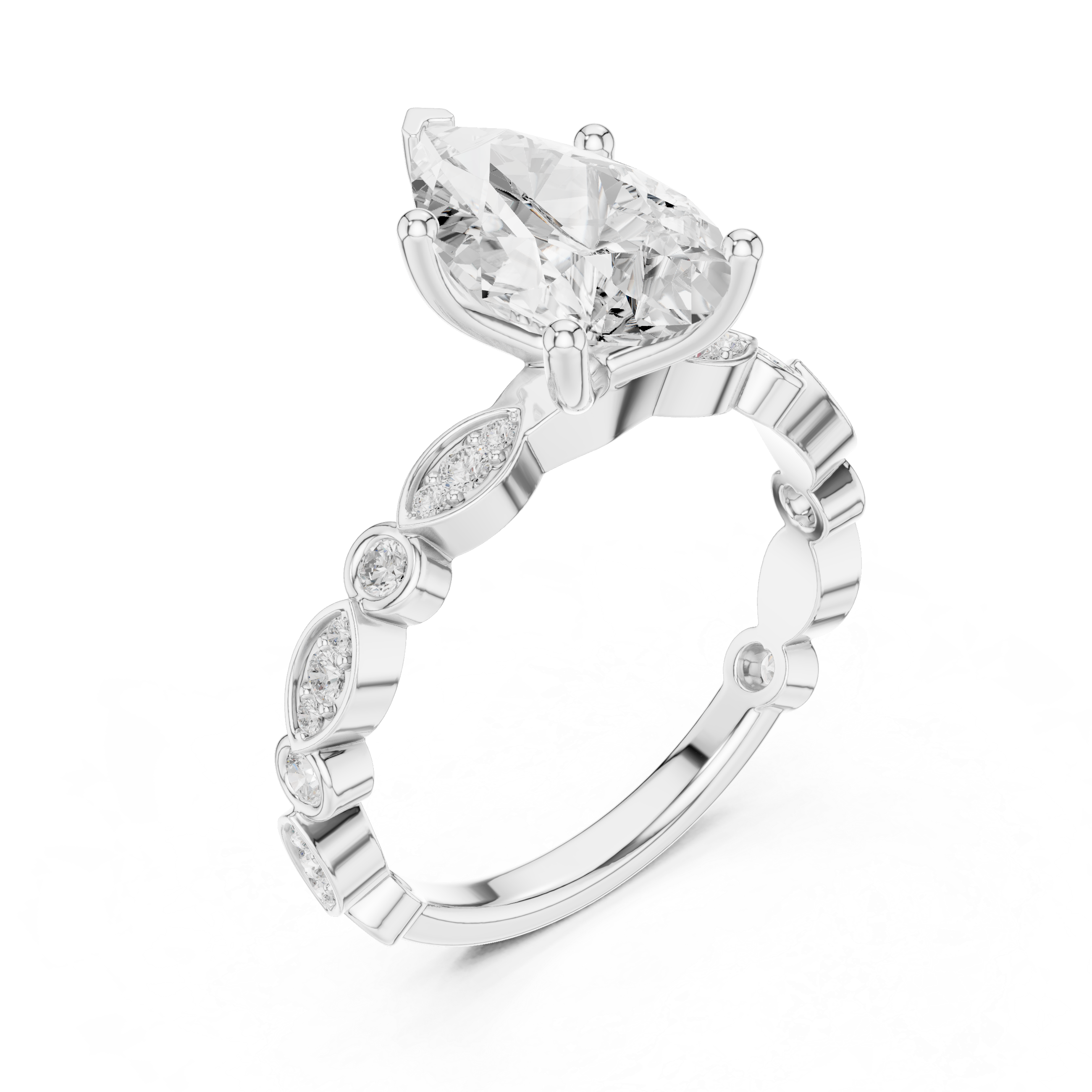 Bold chain bracelet with heavy links.