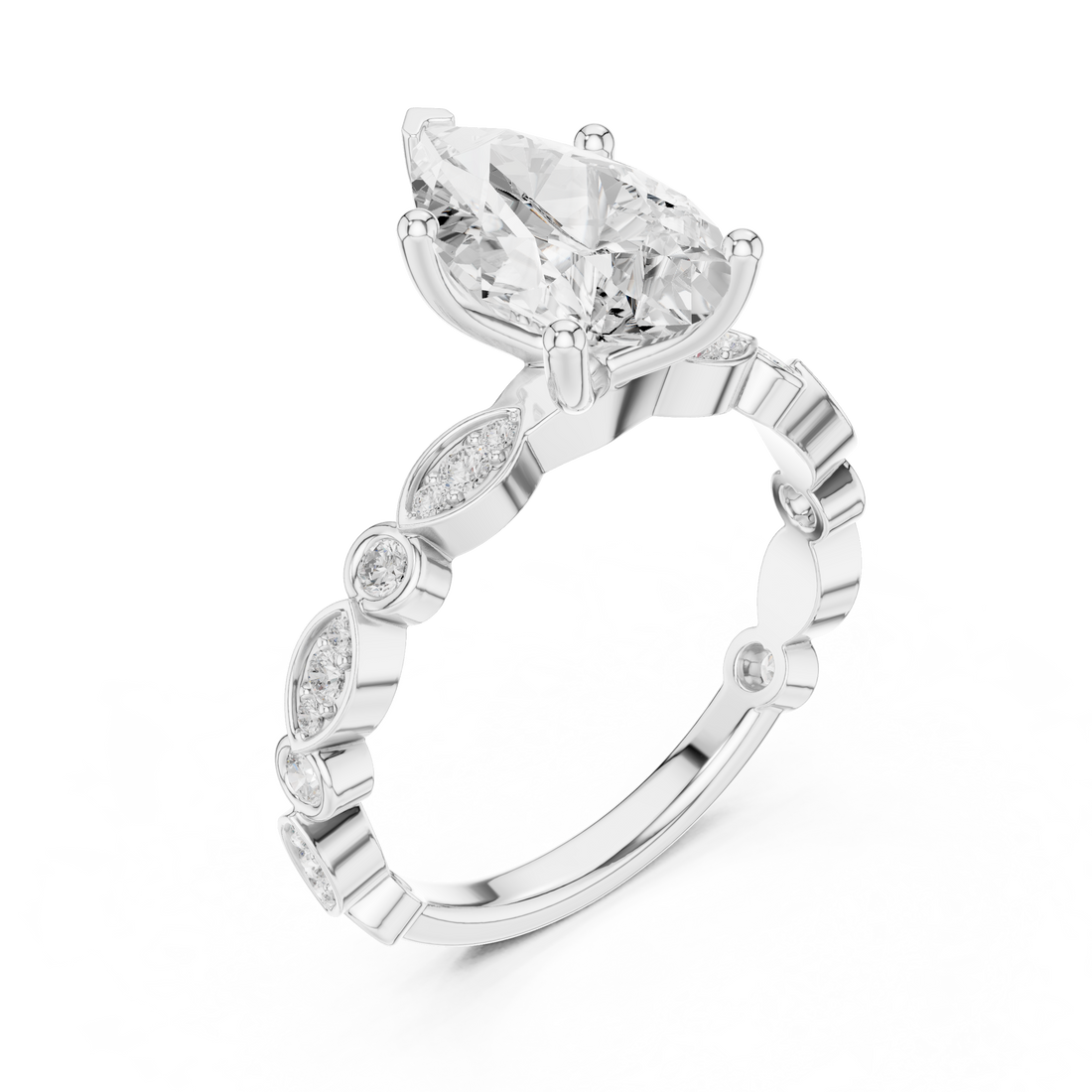 Bold chain bracelet with heavy links.