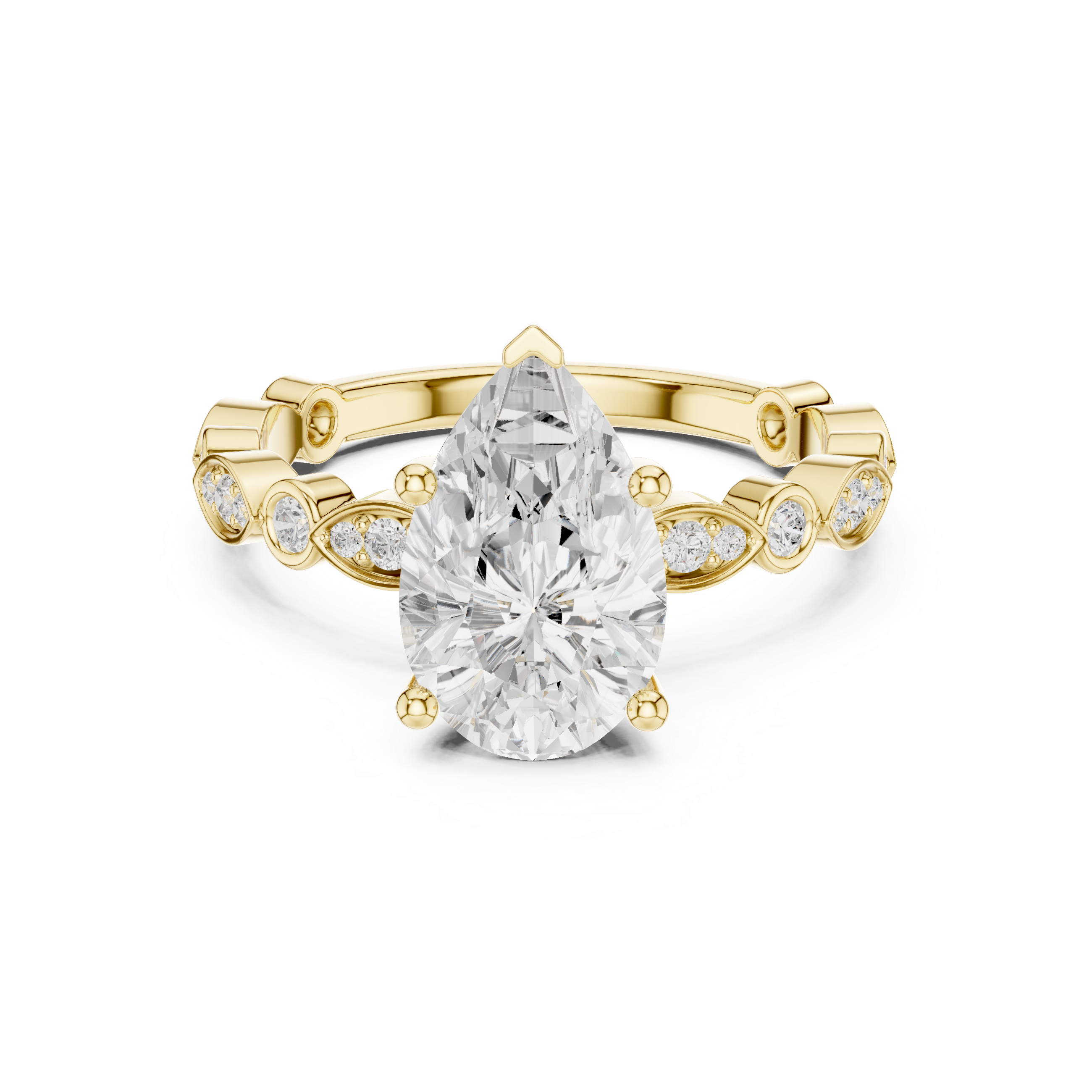 Traditional jewellery set with classic style.