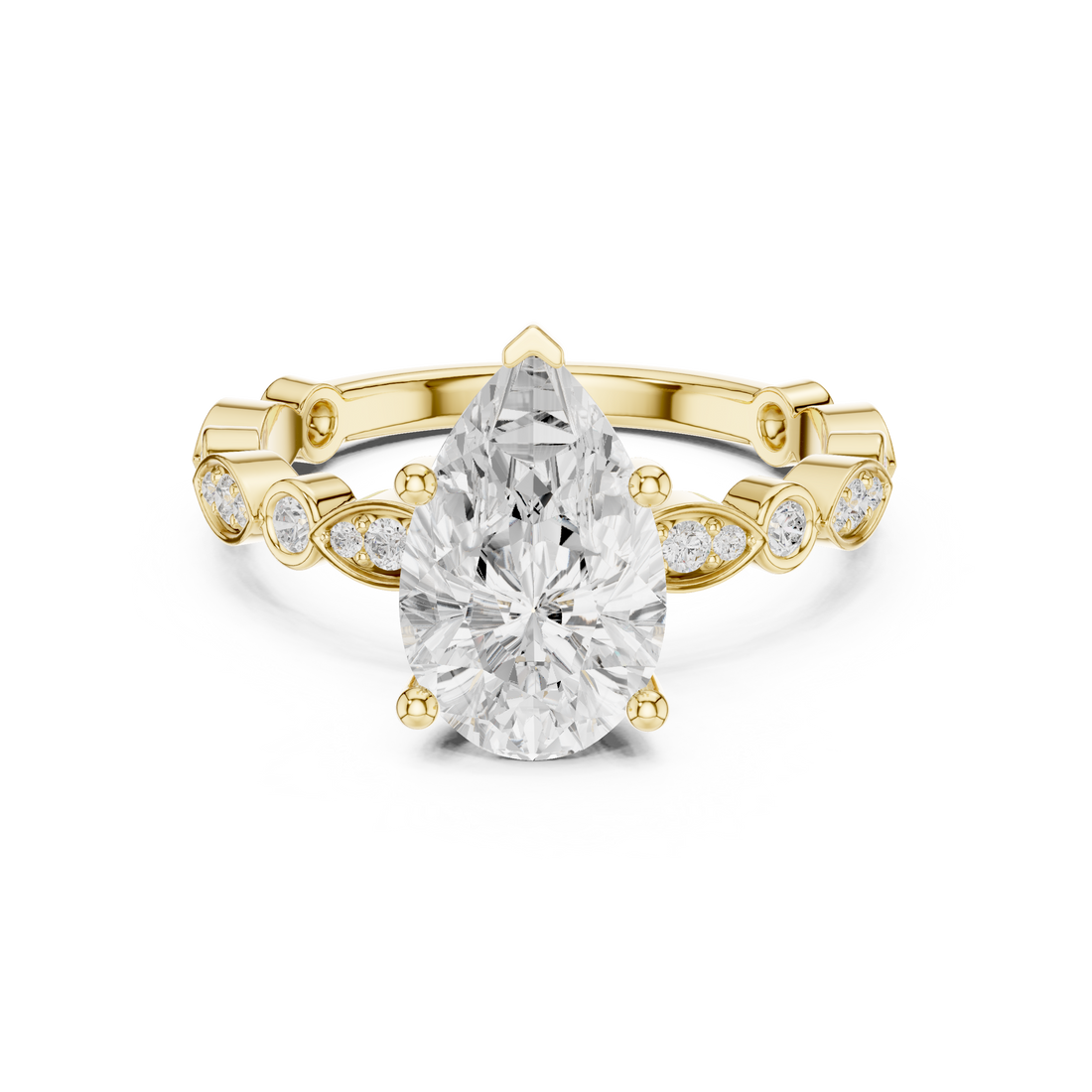 Traditional jewellery set with classic style.