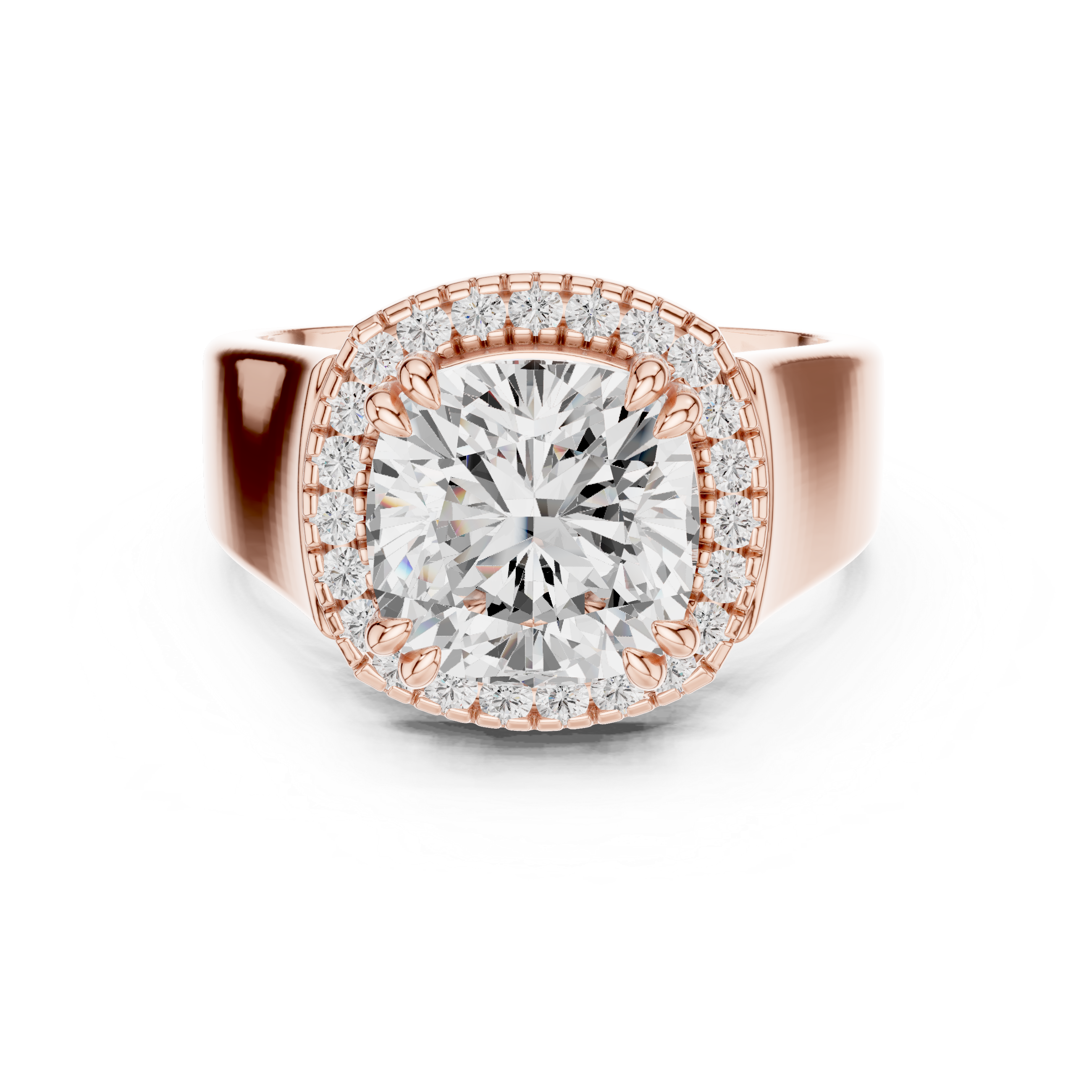 Bold cuff bangle with wide band.