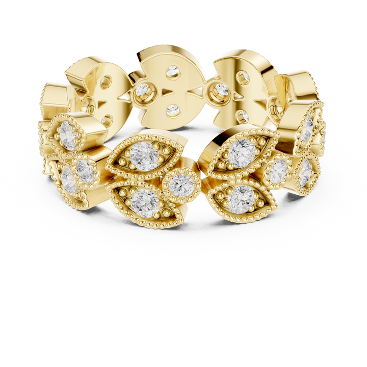 Double hoop earrings with layered design.