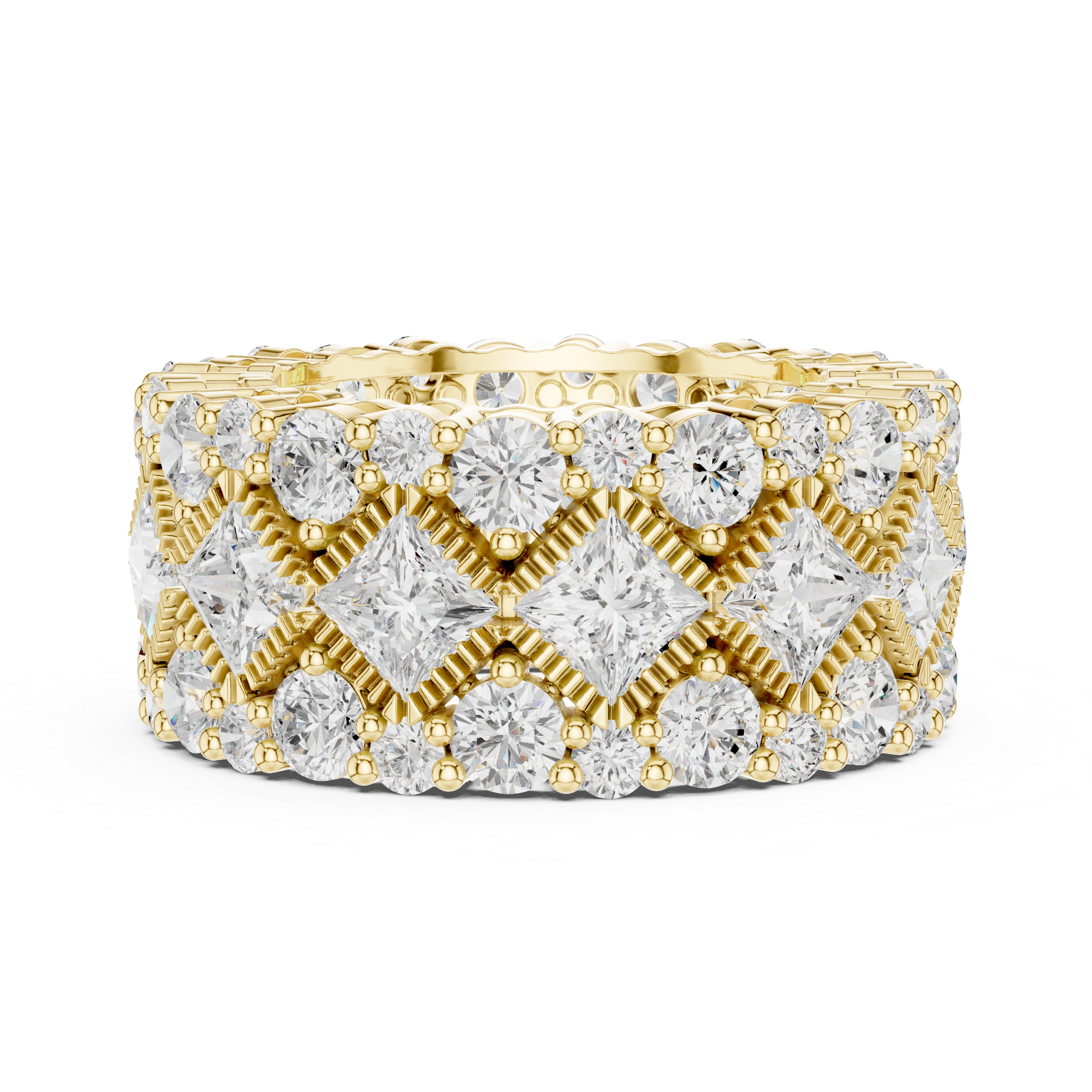 Classic wedding jewellery set with matching pieces.