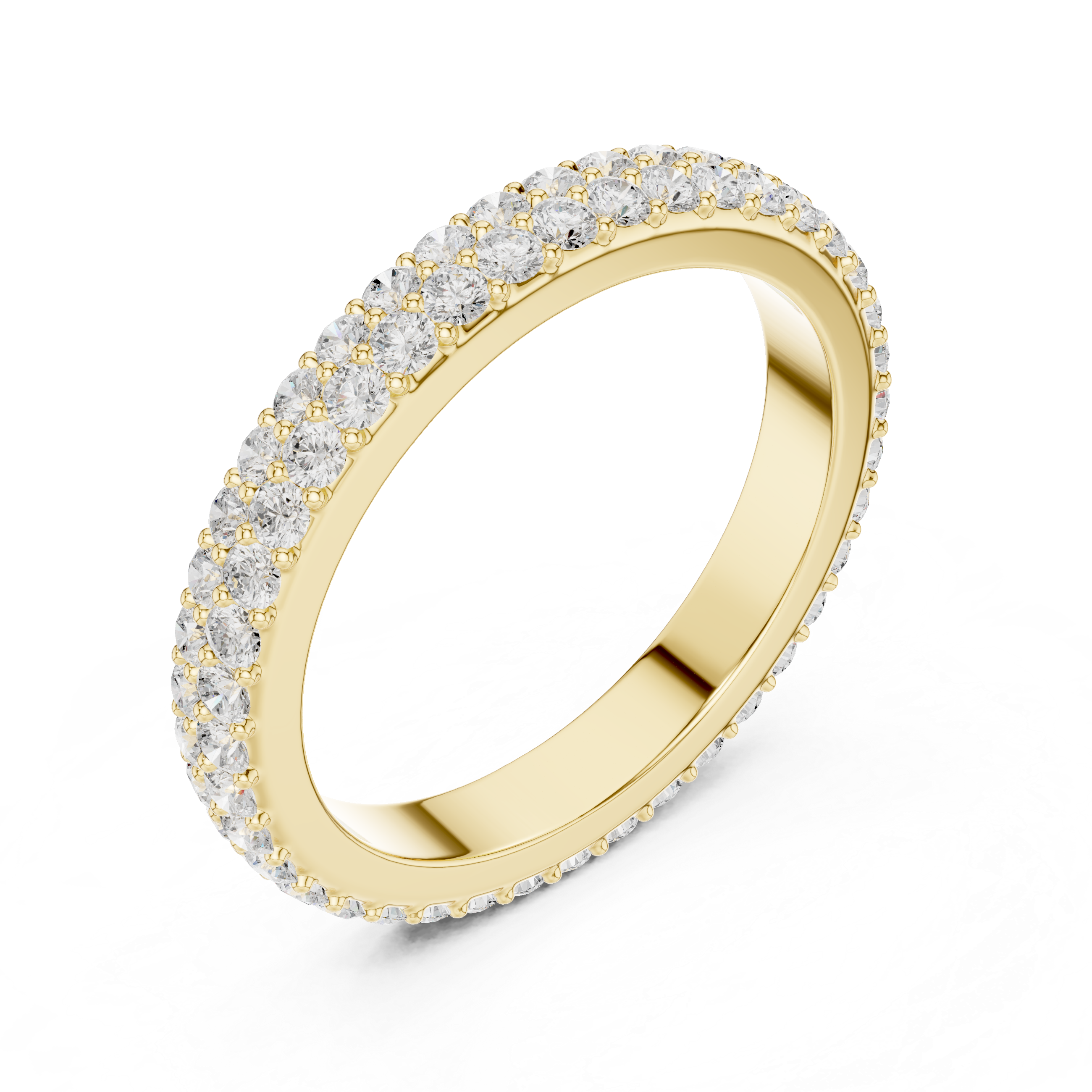 Gold anklet with sleek chain design.