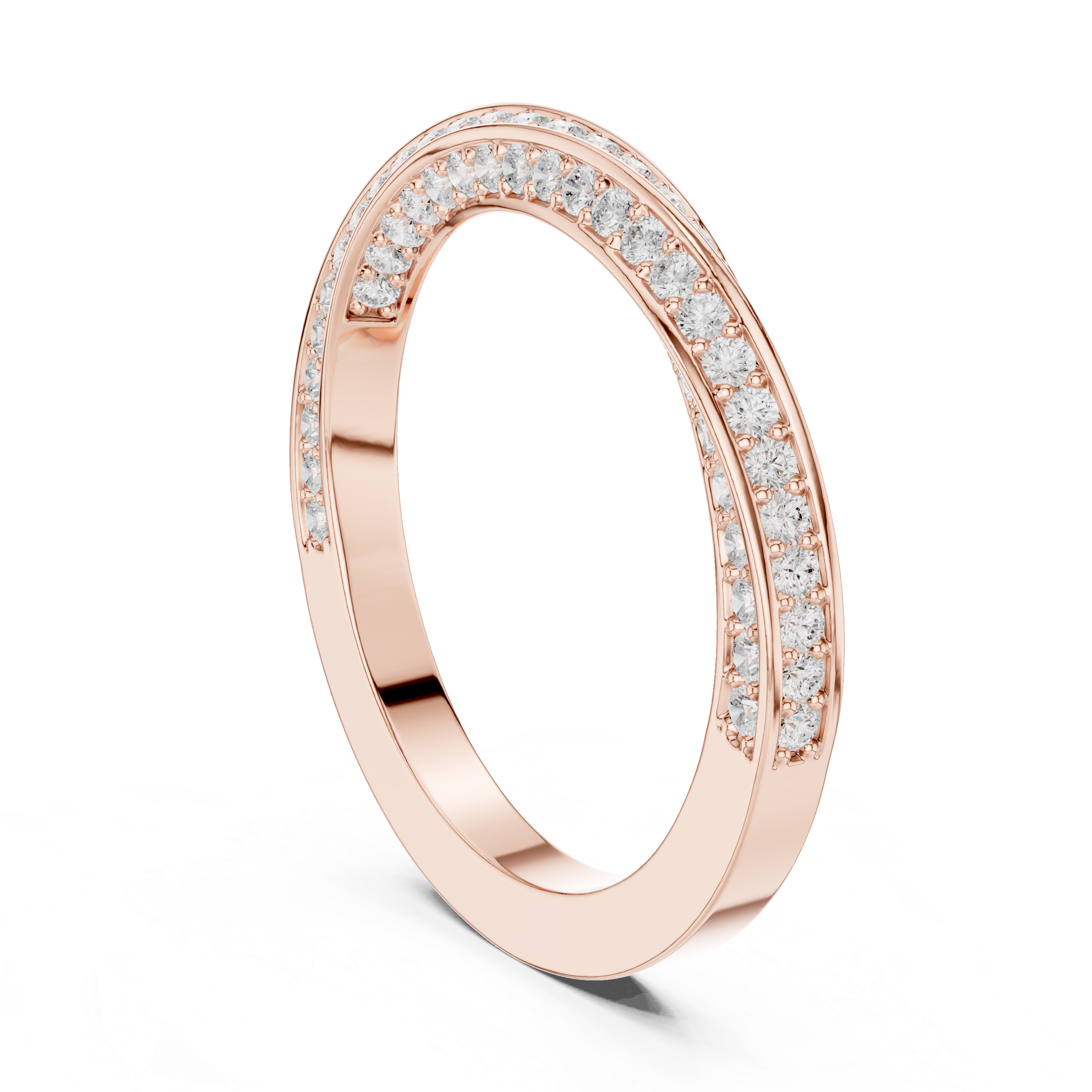 Silver toe ring with adjustable band.