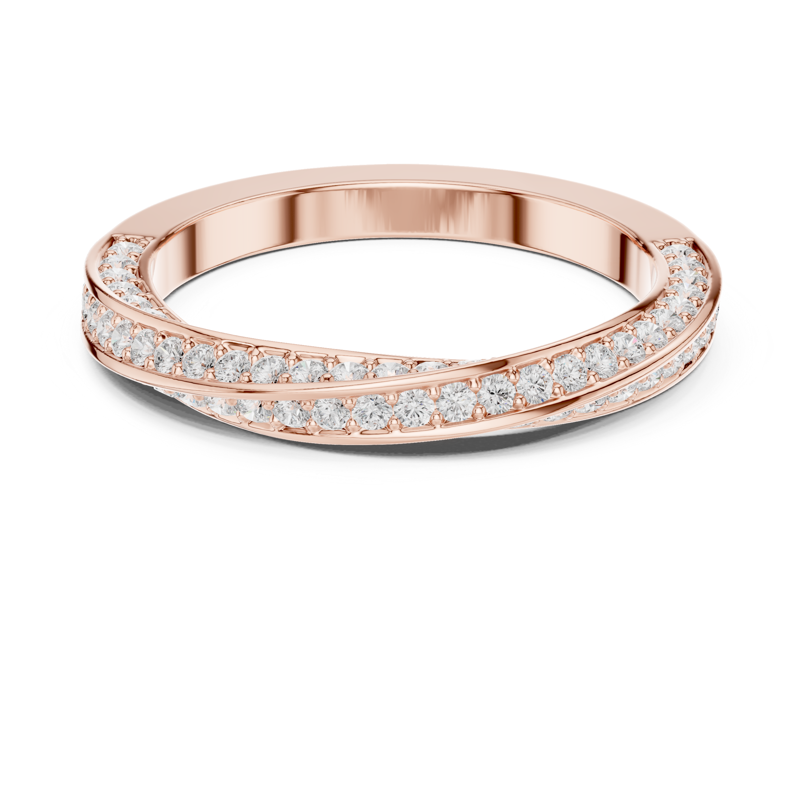 Diamond anklet with sparkling stones.
