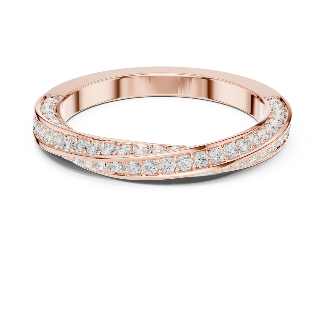 Diamond anklet with sparkling stones.