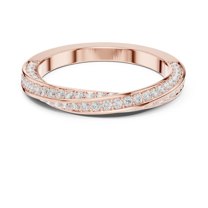 Diamond anklet with sparkling stones.