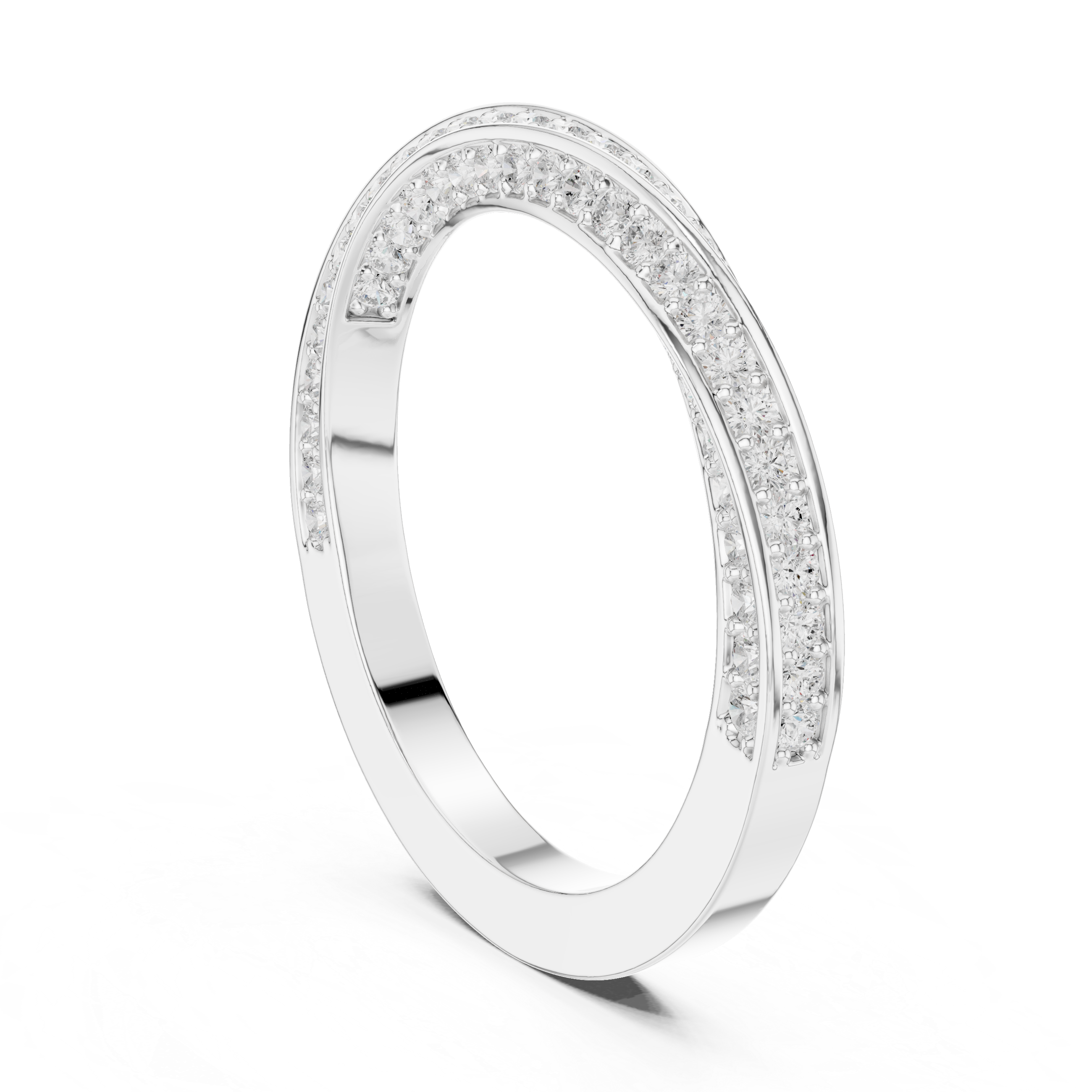 Gemstone toe ring with central stone.