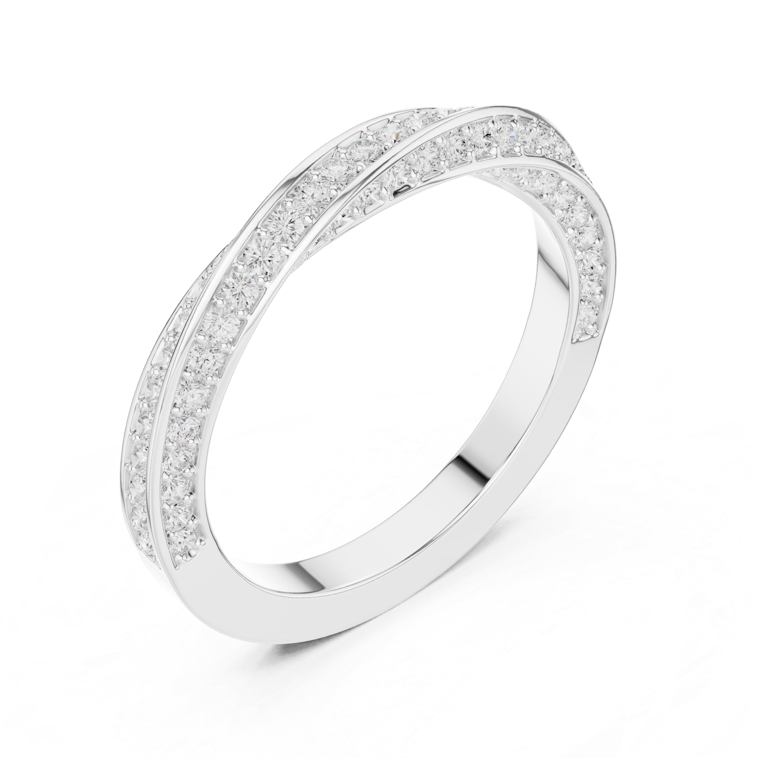 Vintage-style toe ring with decorative pattern.