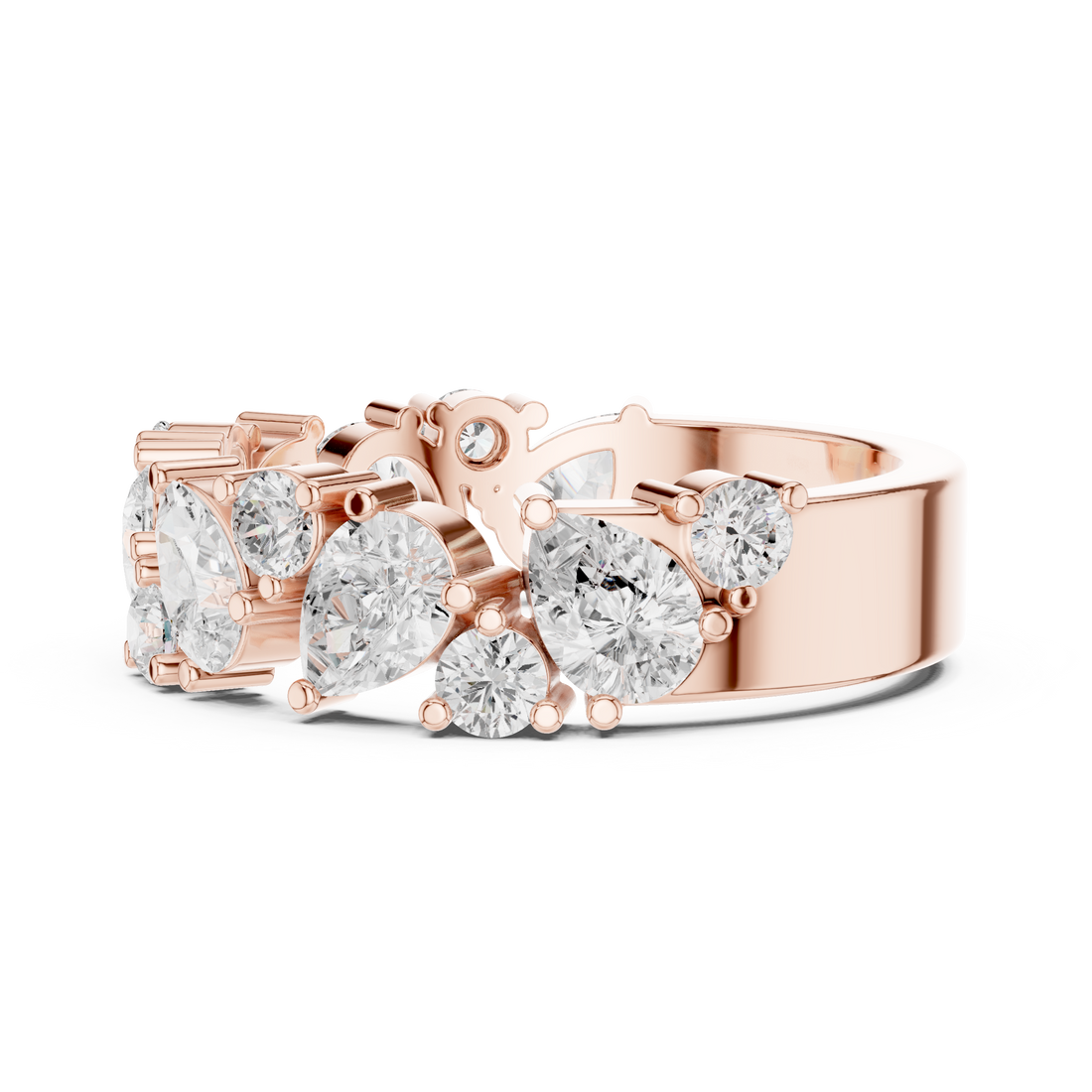 Men's gemstone ring with rectangular stone.