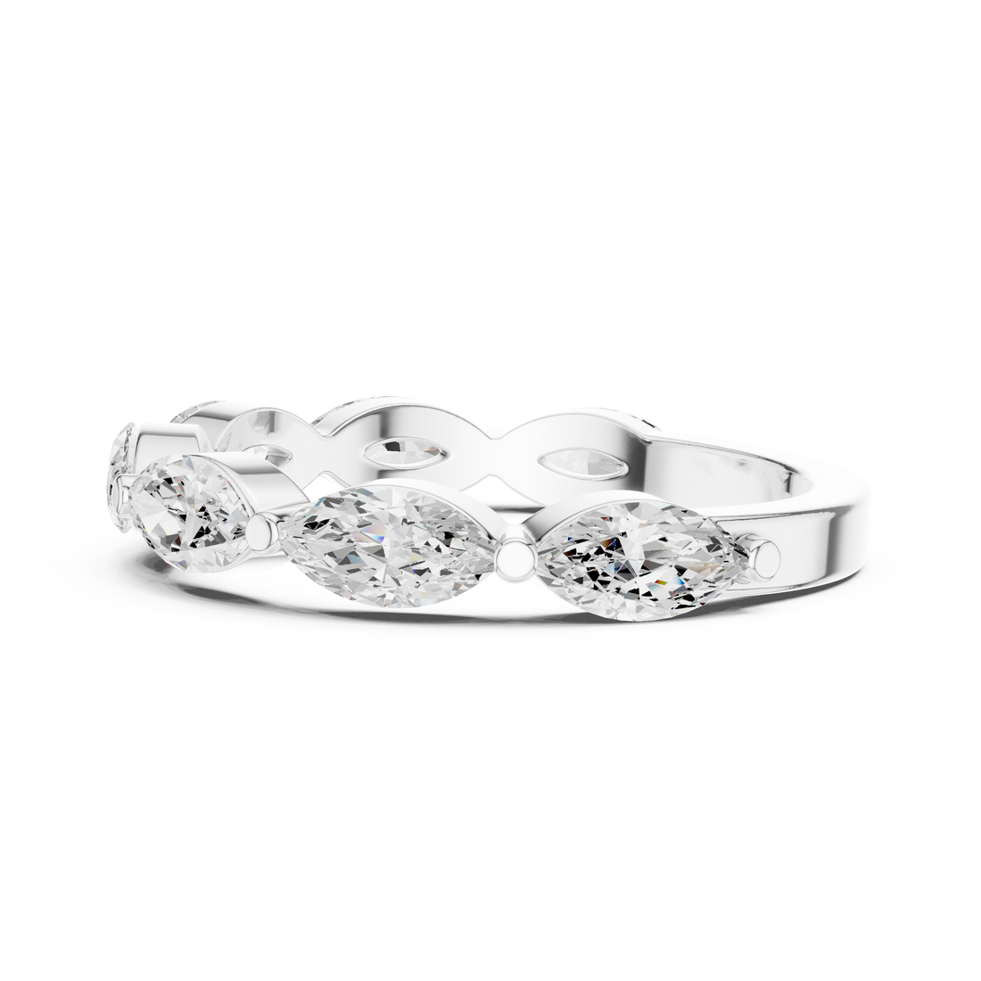 Diamond drop earrings with elegant shine.