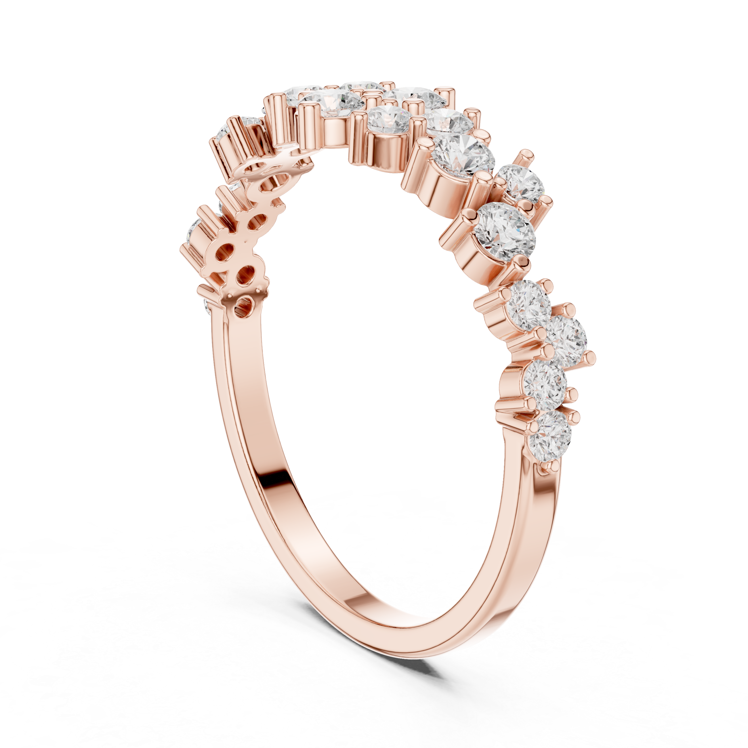 Cuff bracelet with engraved design.