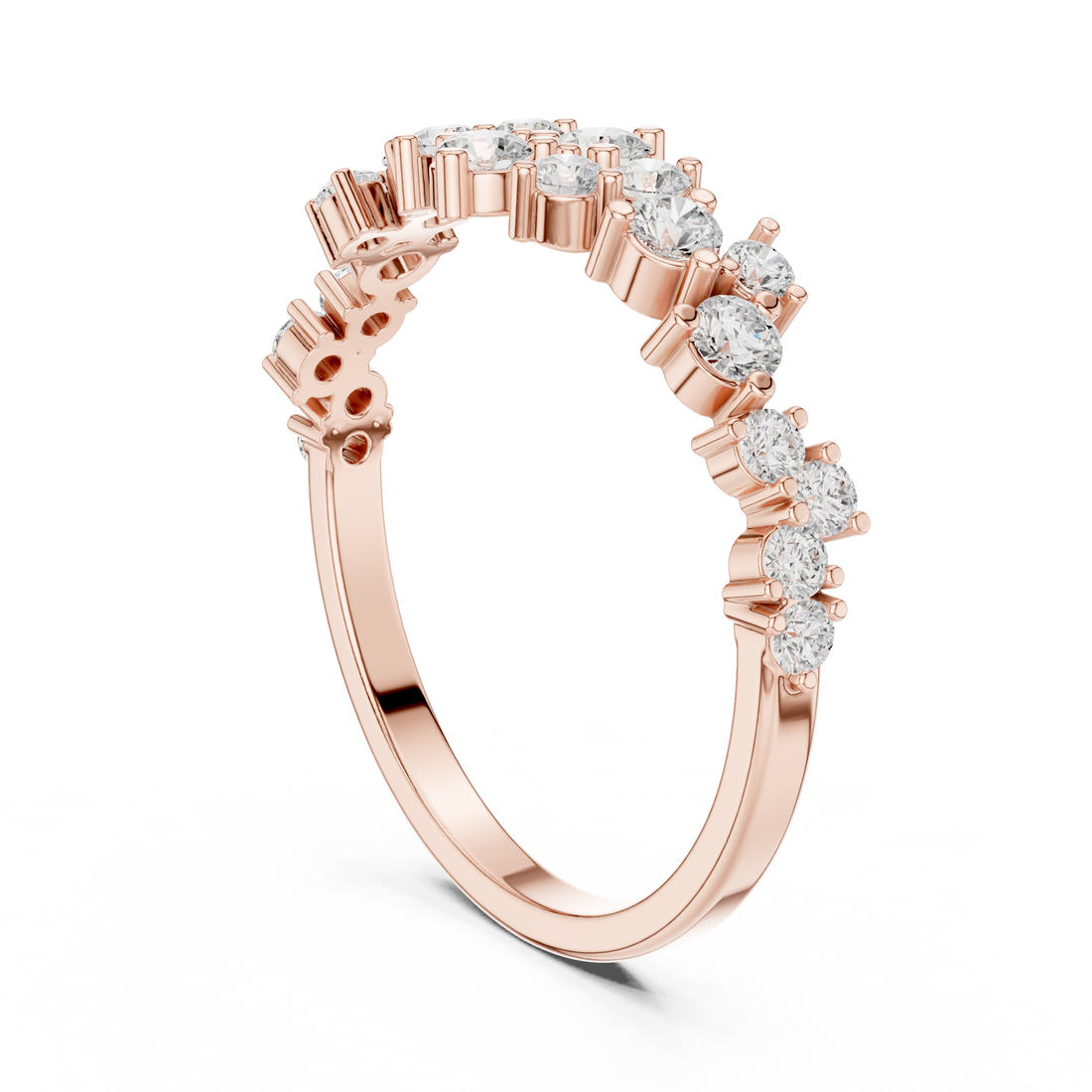Cuff bracelet with engraved design.