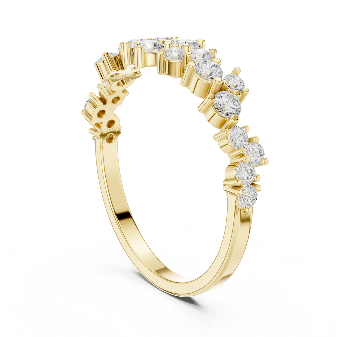 Diamond bridal set with luxury design.