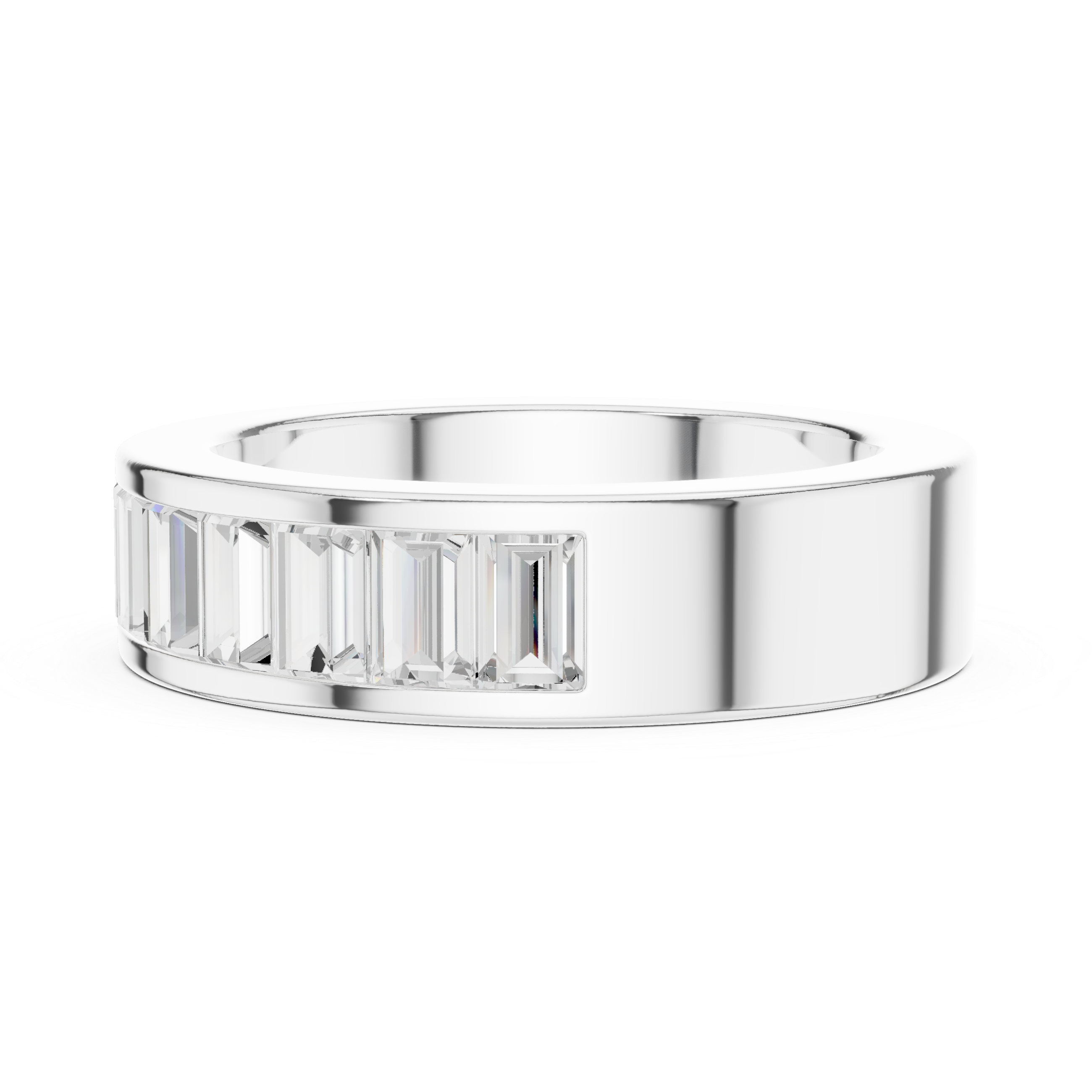 Promise ring with minimalist design.