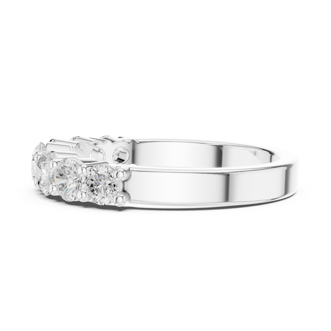 Gold bangle with smooth polished finish.