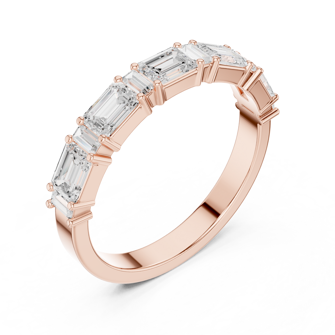 Dual-tone gold ring with modern layered design.