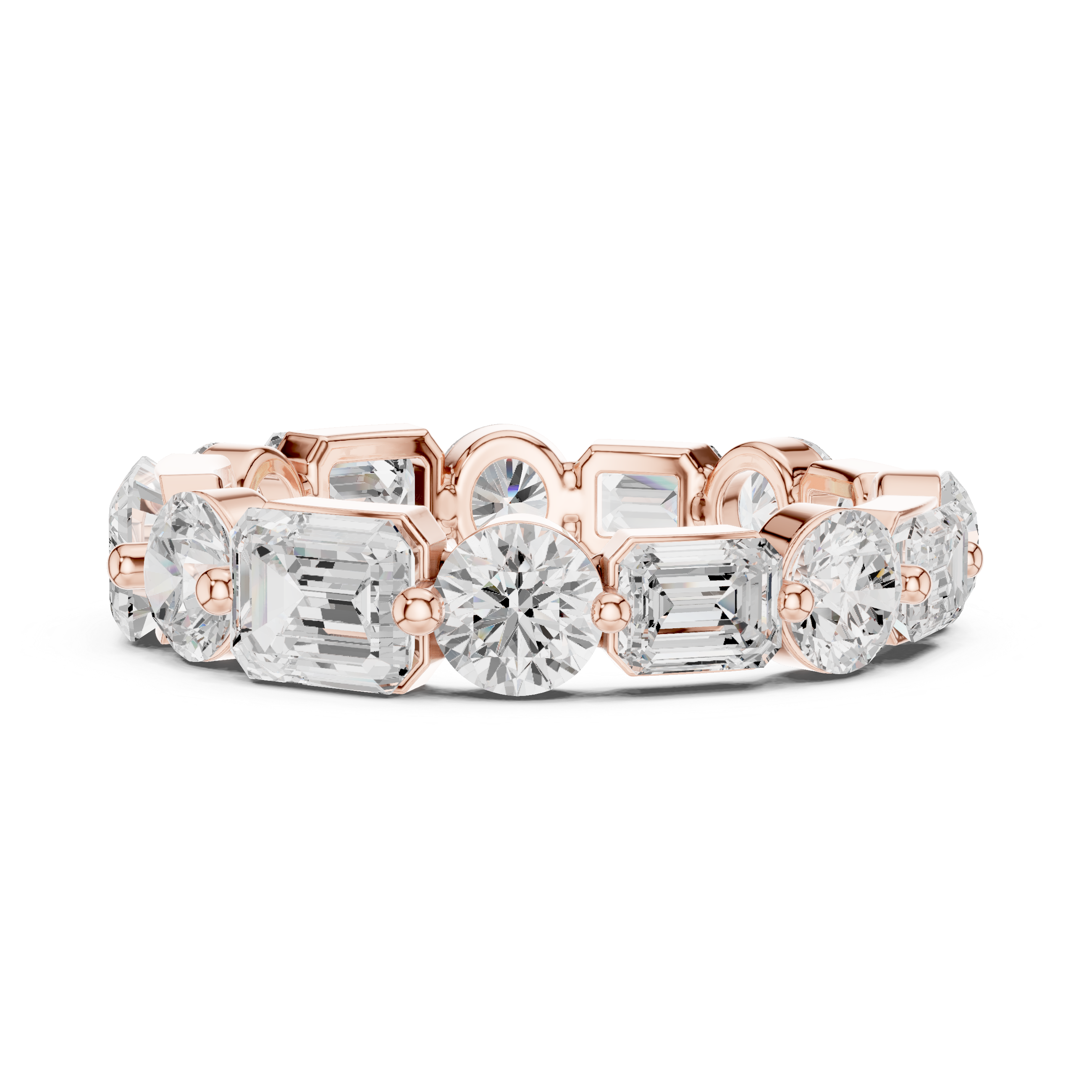 Promise ring with simple polished design.