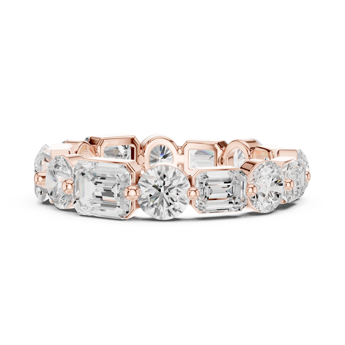 Promise ring with simple polished design.